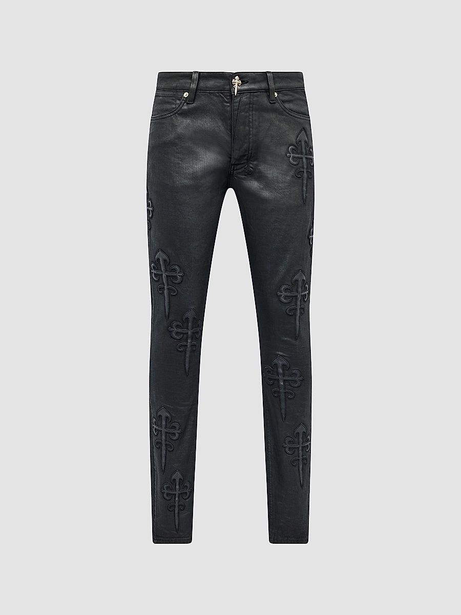 Men's Van Winkle Reup Kaliba Skinny Jeans - Charcoal - Size 40