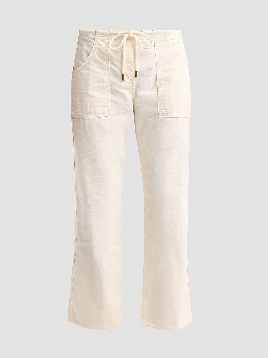 Women's Laguna Cotton Pants - Crema - Size 32