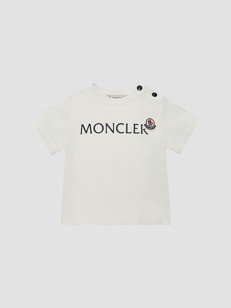 Baby Boy's & Little Boy's Crew Neck in Cotton Jersey - White - Size 3