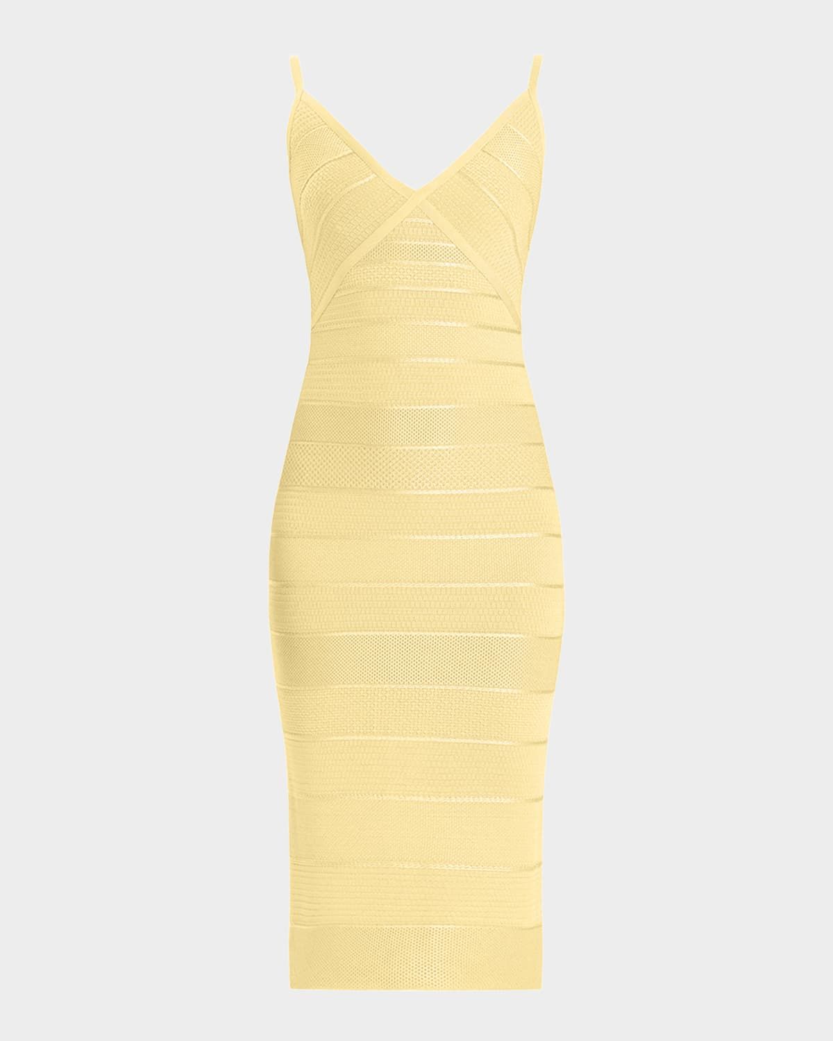 Rowan Sleeveless Bandage Midi Dress