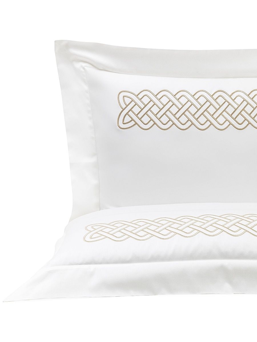 Intreccio Embroidery Sham - Savage Beige - Size King