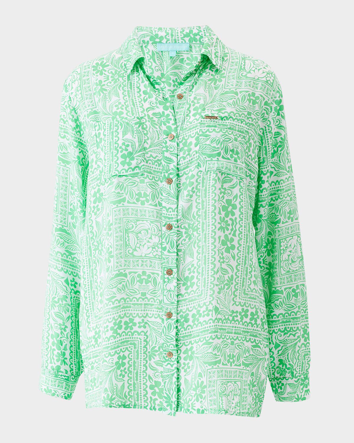 Medina Millie Button-Front Shirt