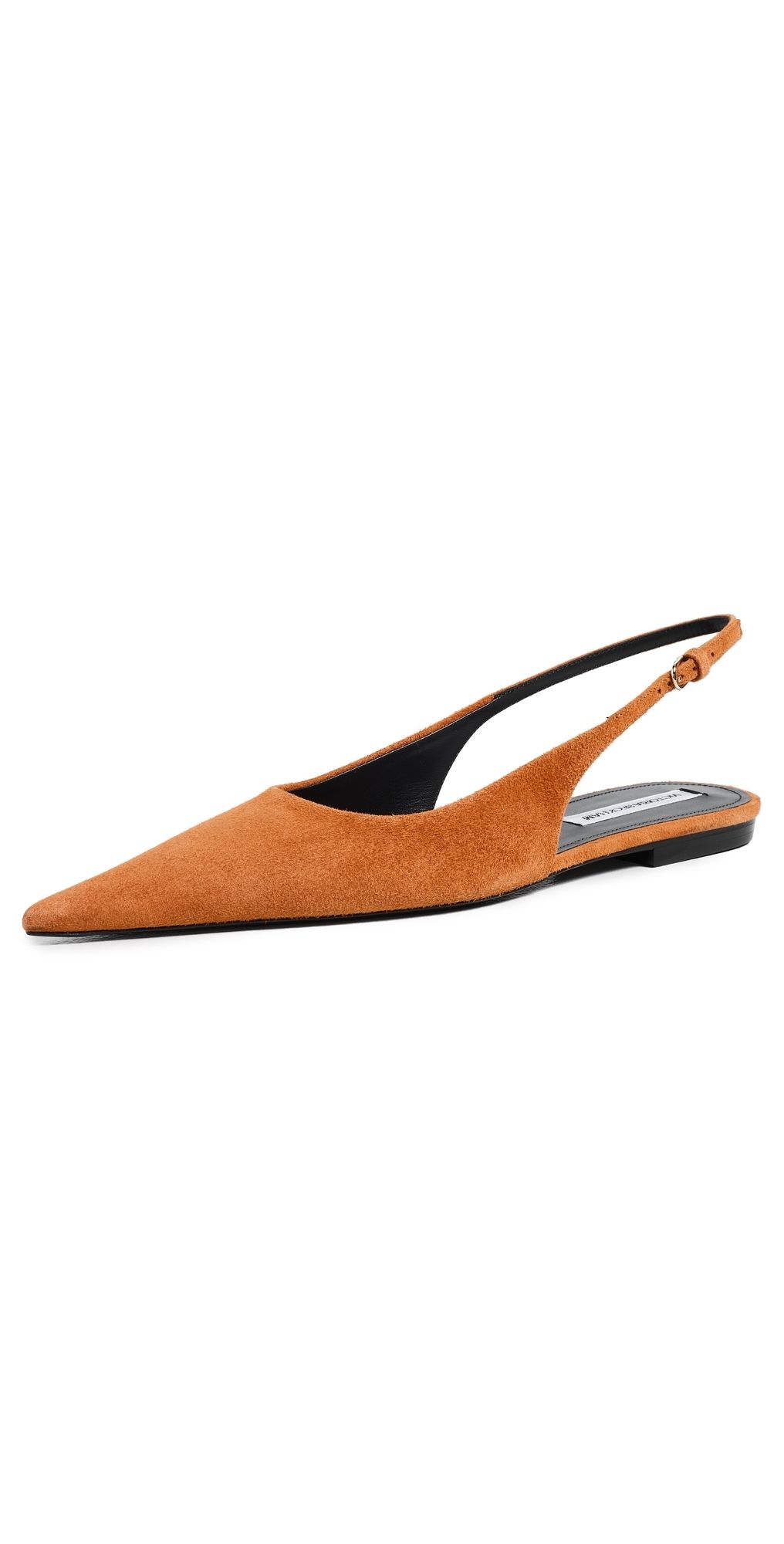 Victoria Beckham Victoria Slingback Flats Bronze 40