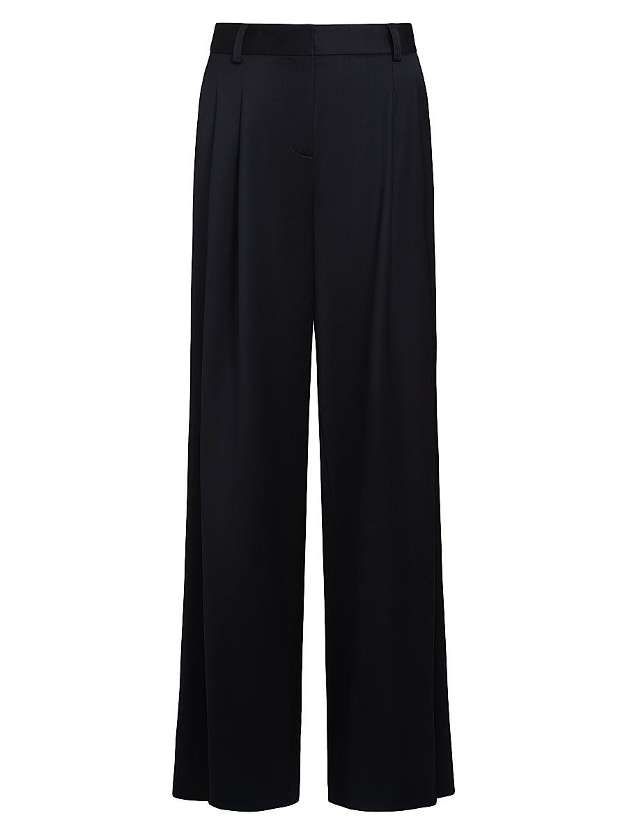 Women's Next Didi Wool Wide-Leg Pants - Midnight - Size 12