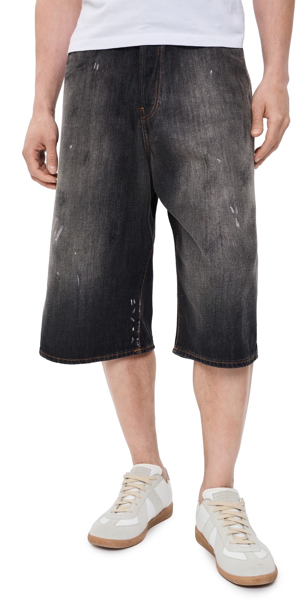 Acne Studios Judda Trafalgar Denim Shorts Black S