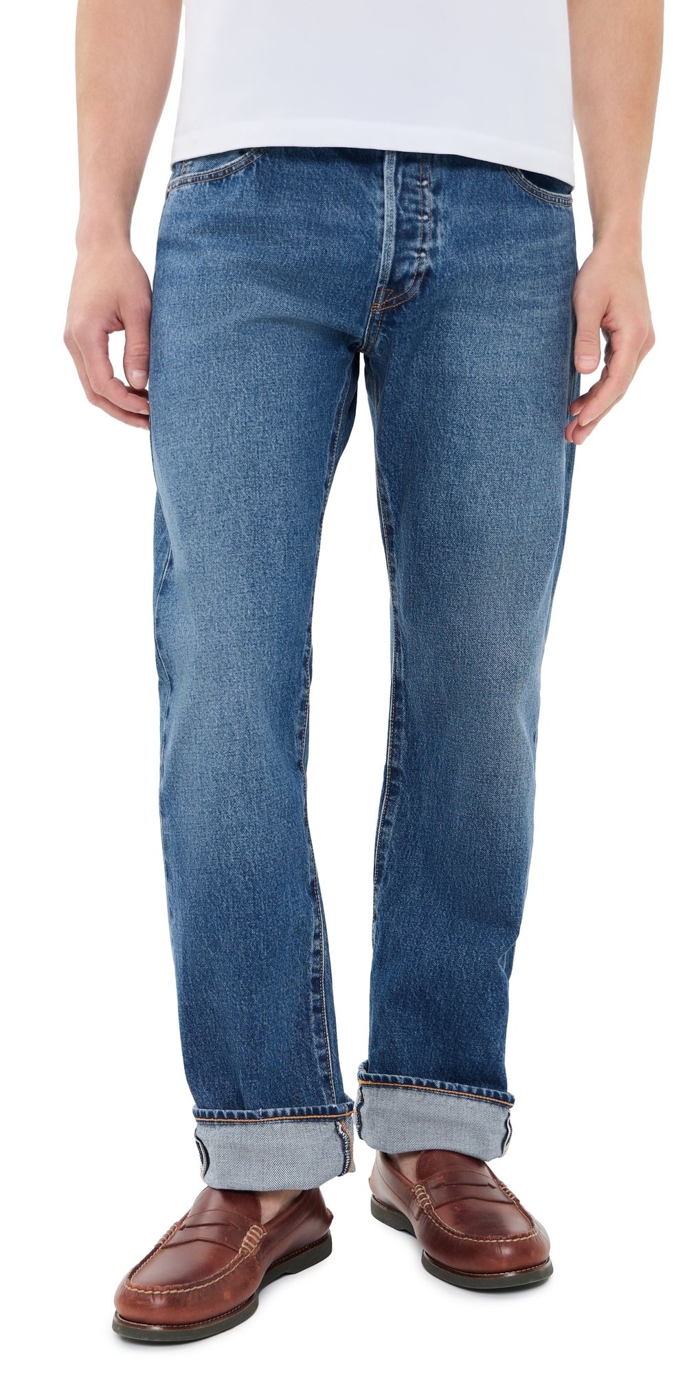 Levi's 501 Relaxed Jeans Cathedral Selvedge 31