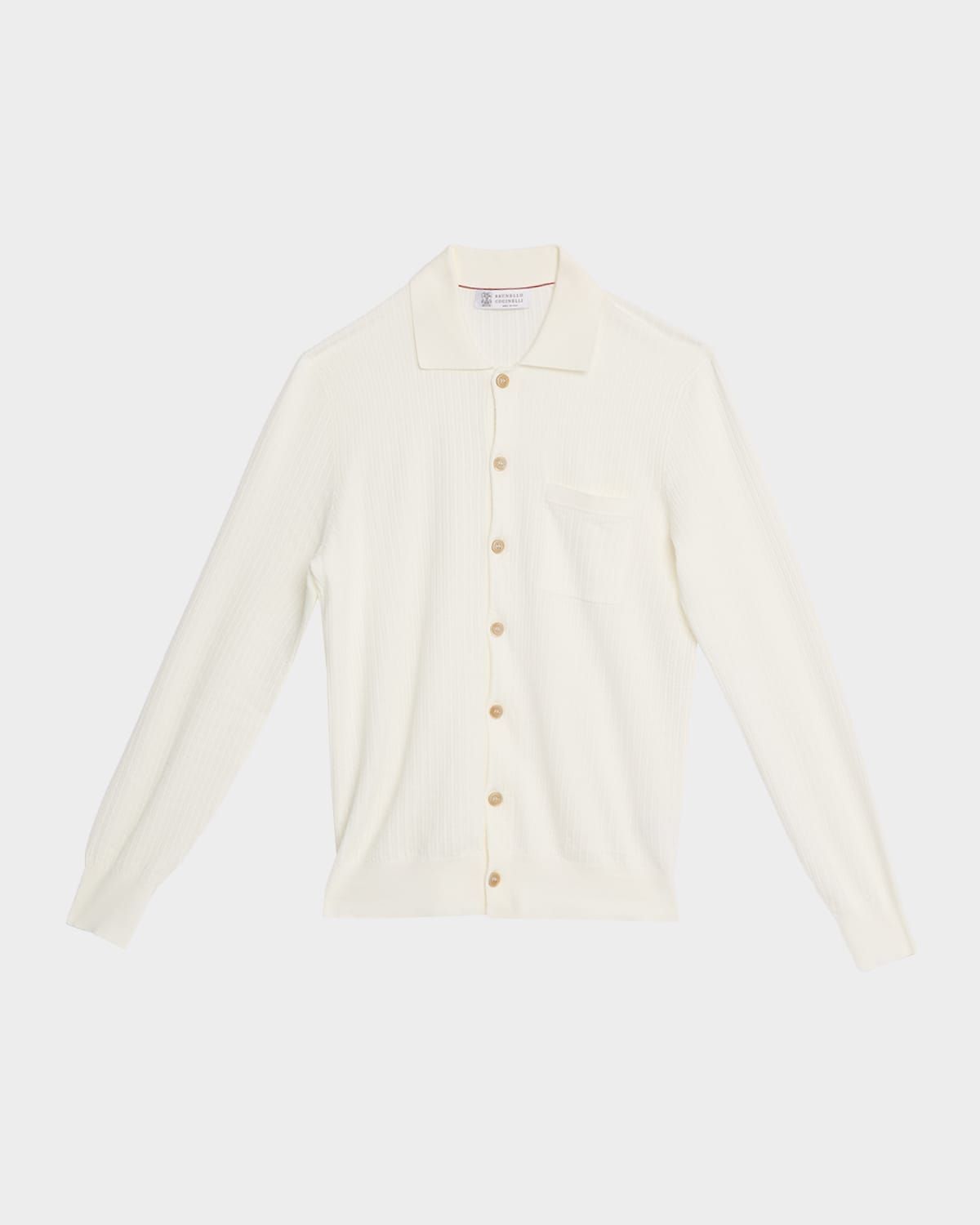 Men & apos;s Cotton Ribbed Cardigan