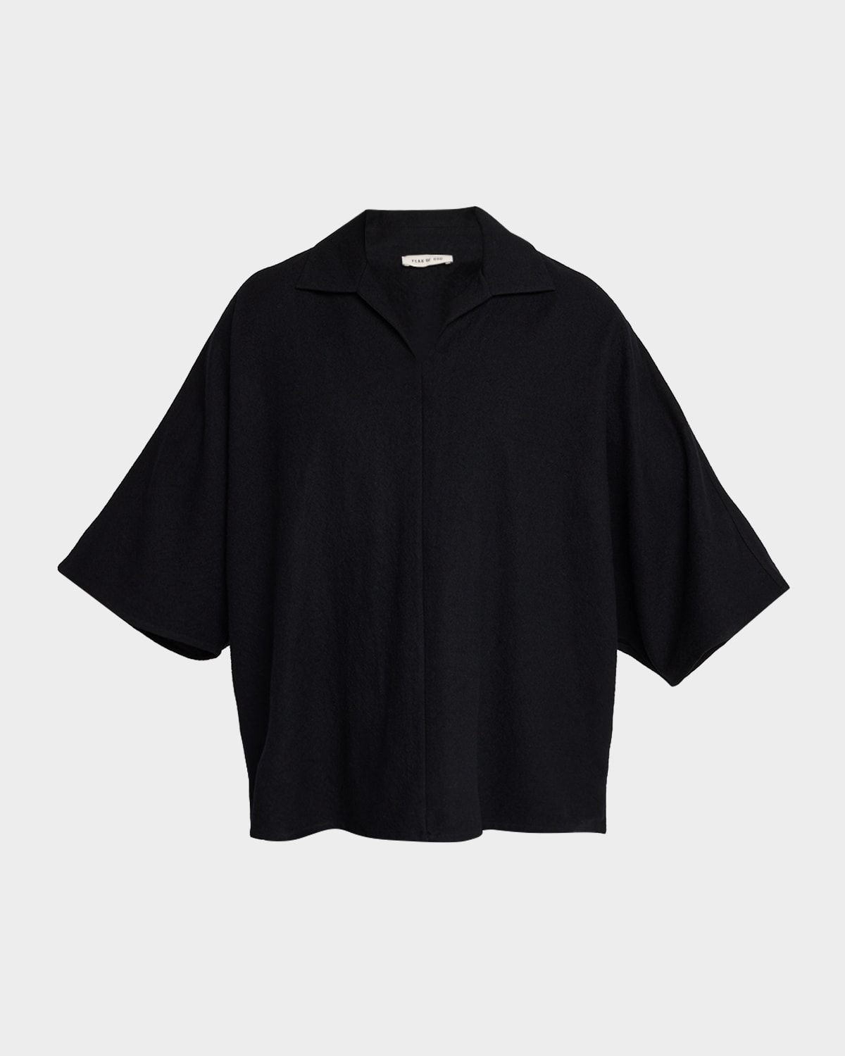 Men & apos;s Virgin Wool Relaxed-Fit Polo Shirt