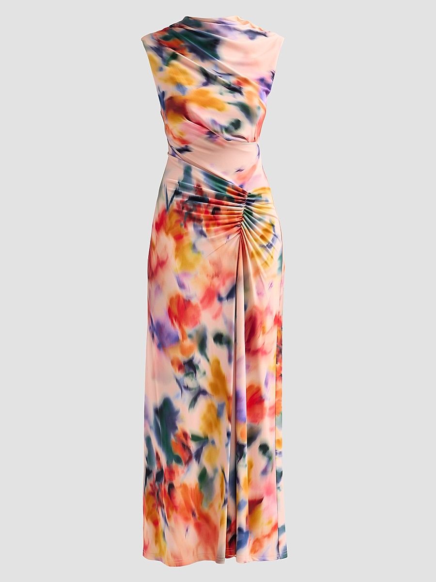 Women's Acacia Sleeveless Maxi Dress - Daisy Multi - Size XS