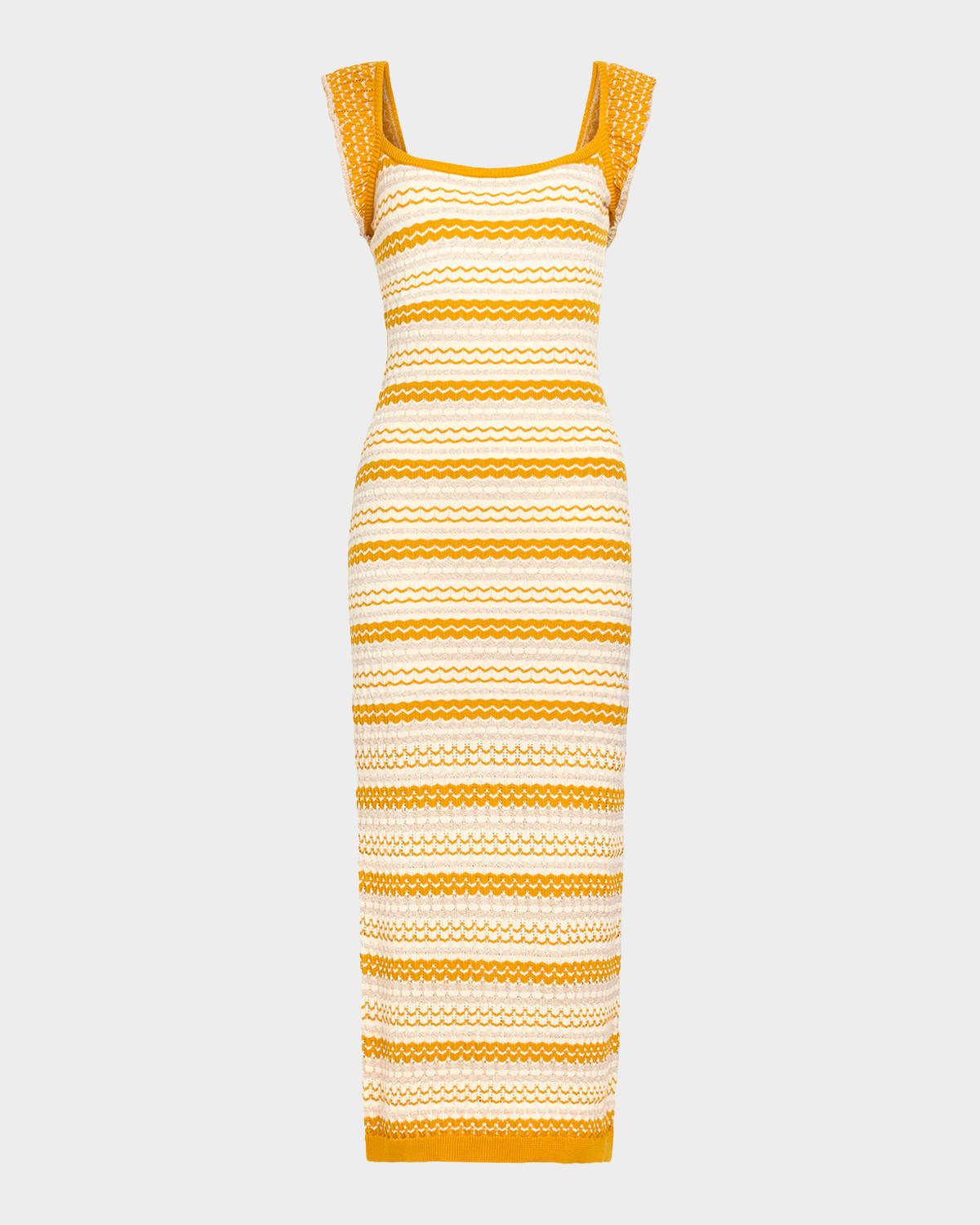 Kit Knit Sleeveless Midi Dress