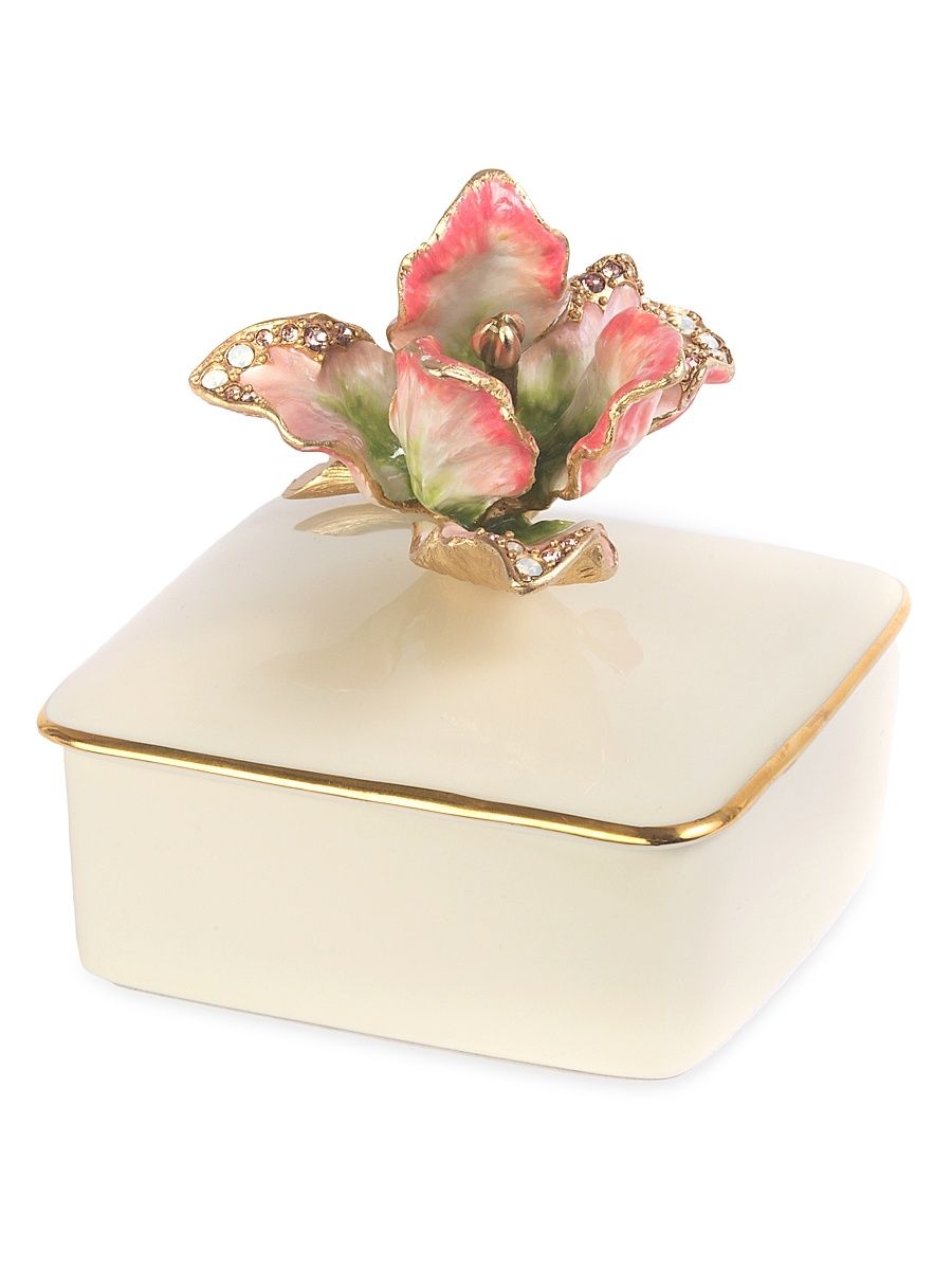 Lainey Tulip Porcelain Box
