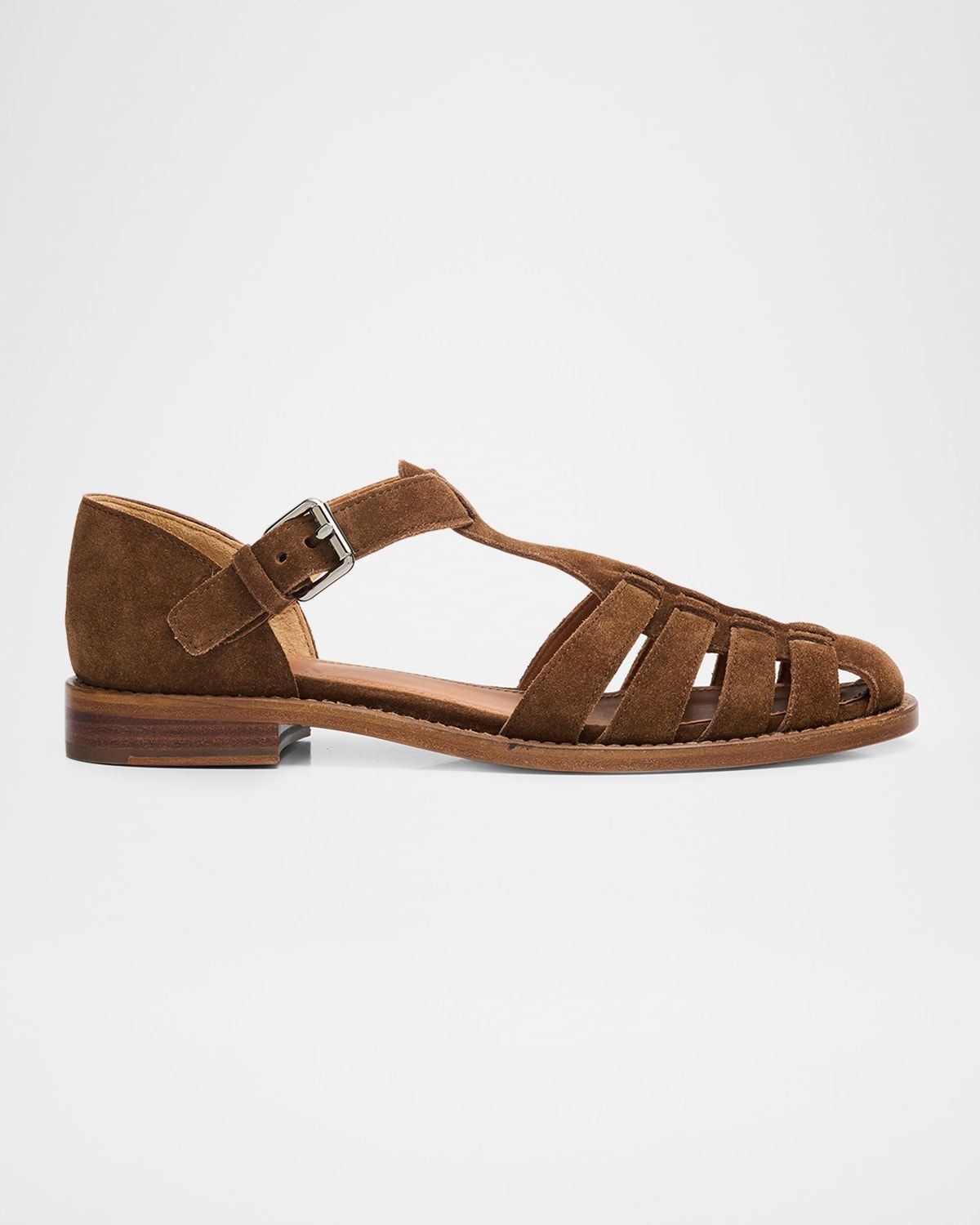 Kelsey Suede Fisherman Sandals