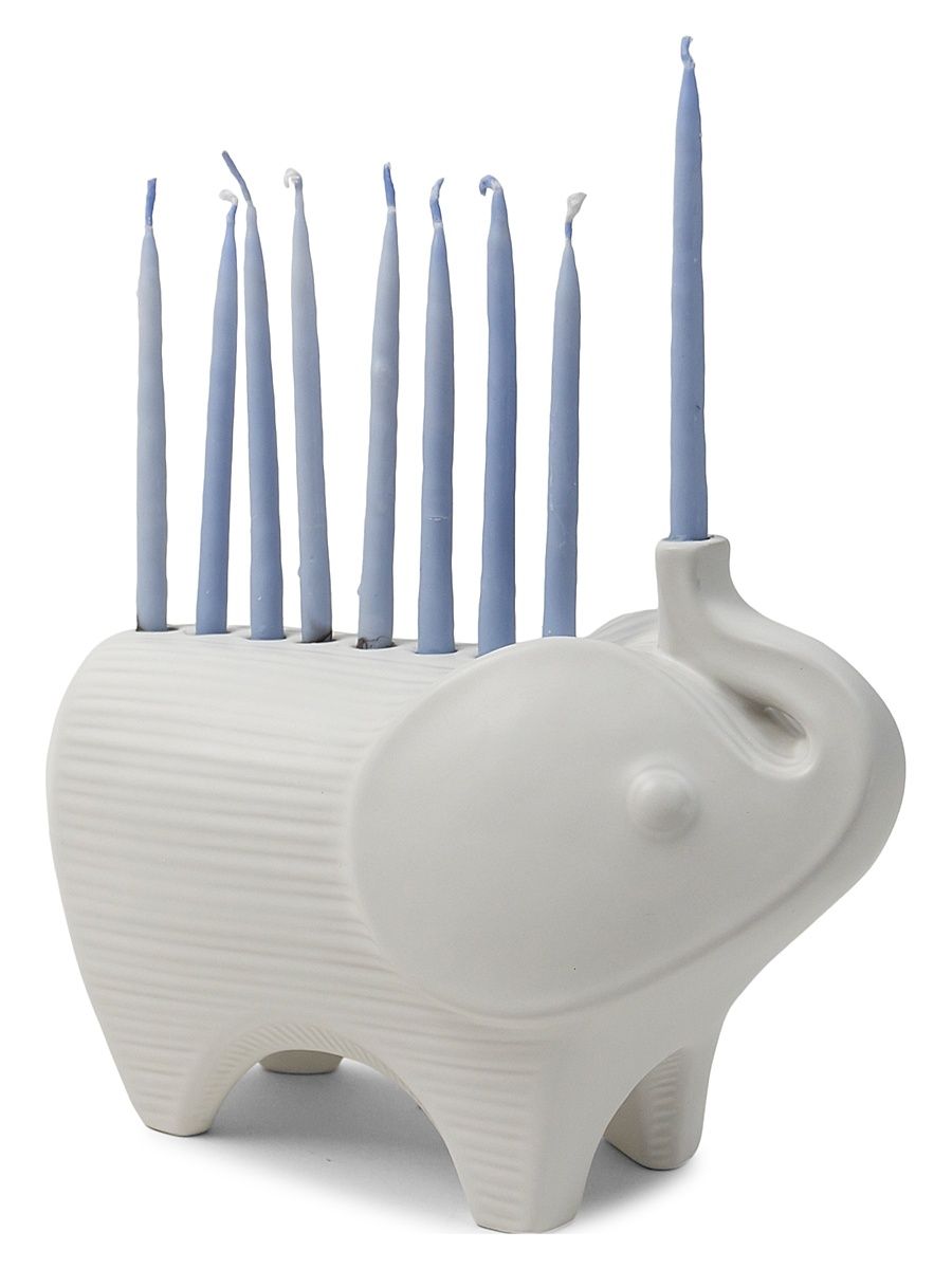 Jonathan Adler Judaica Elephant Menorah