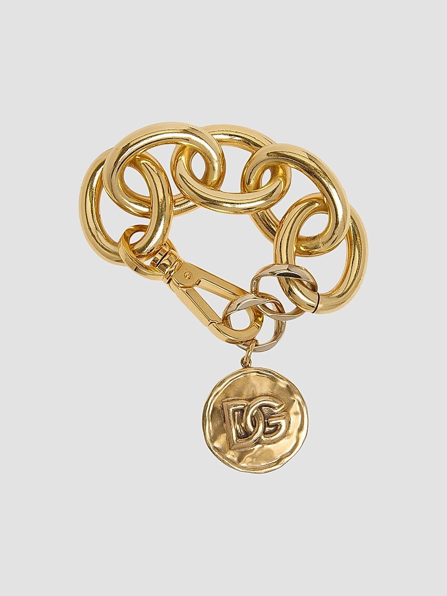 Dolce & Gabbana Women's Sartoriale Goldtone Monogram Charm Bracelet - Gold
