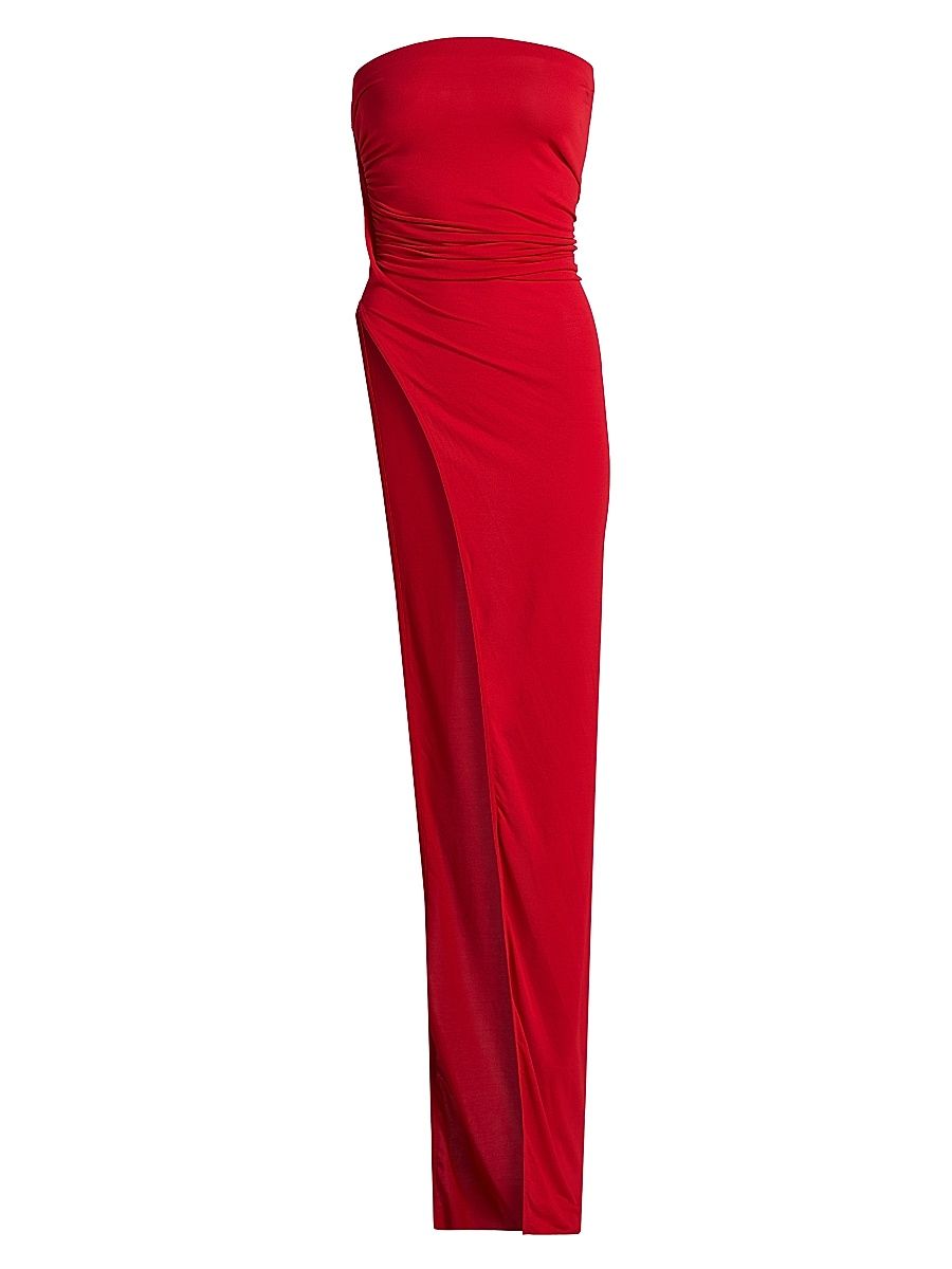 Women's Edfu Jersey Maxi Top - Cardinal Red - Size 2