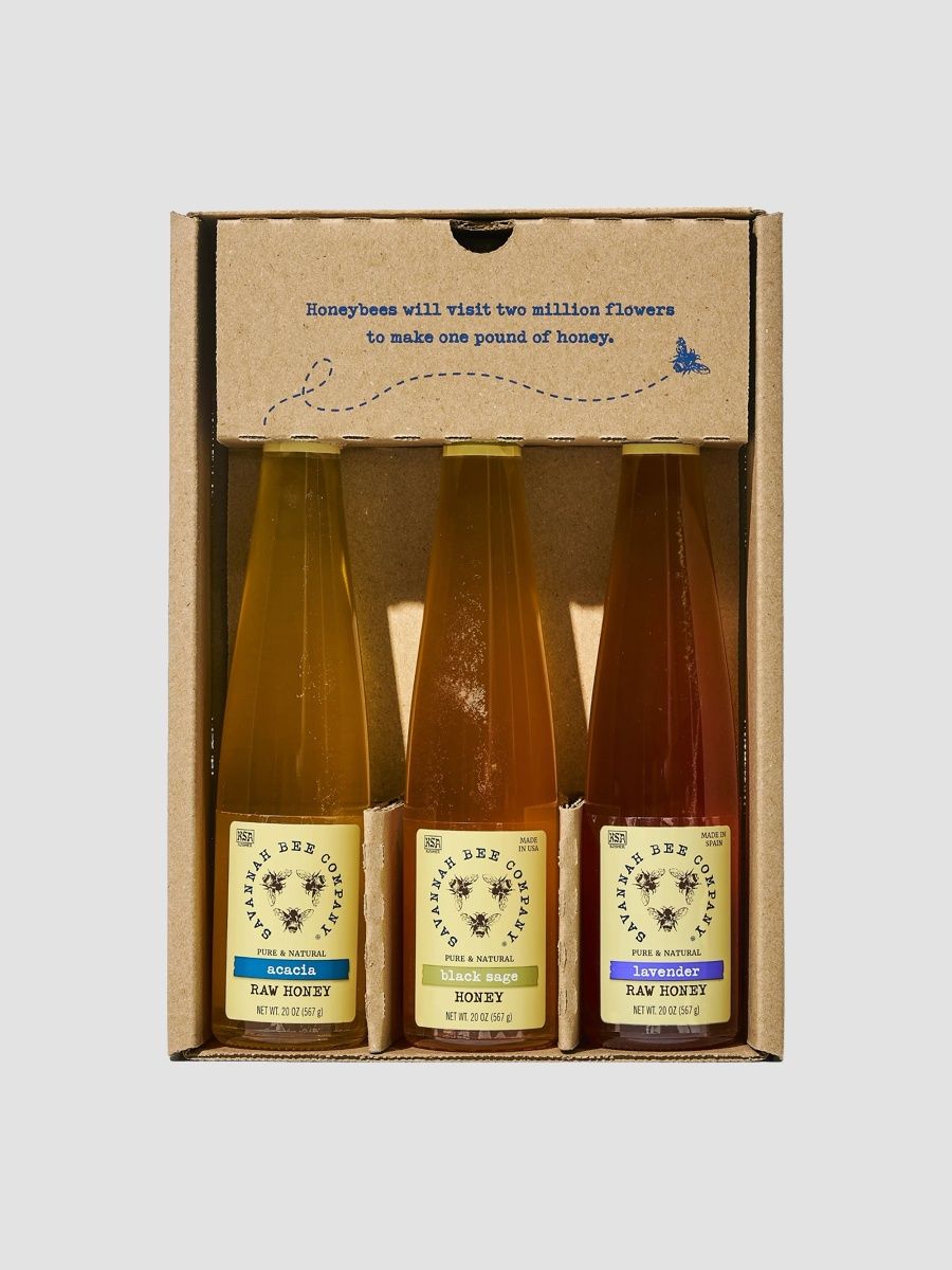 3-Piece Honey Flute Gift Set