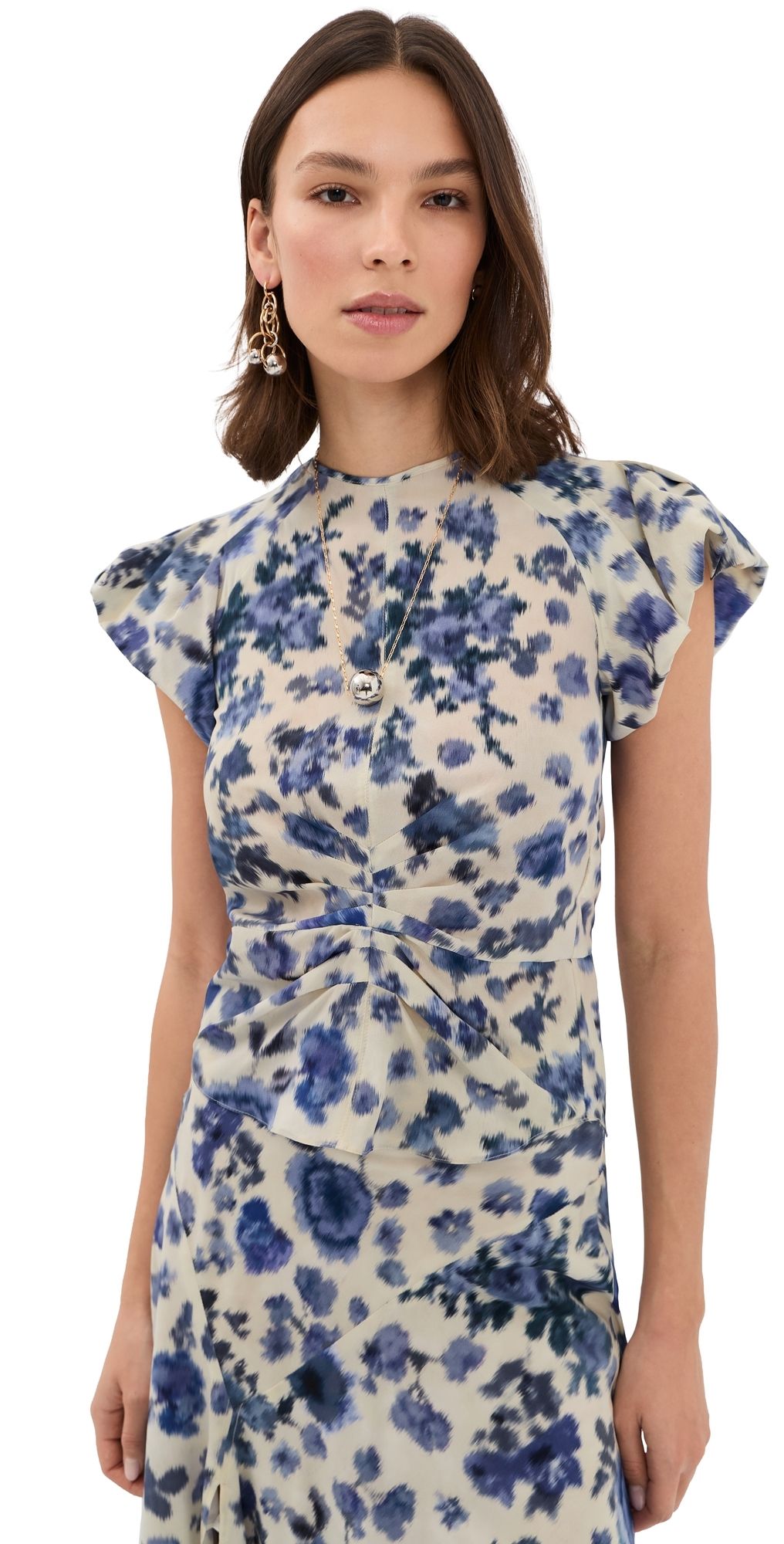 Isabel Marant Tullya Top Blue 40