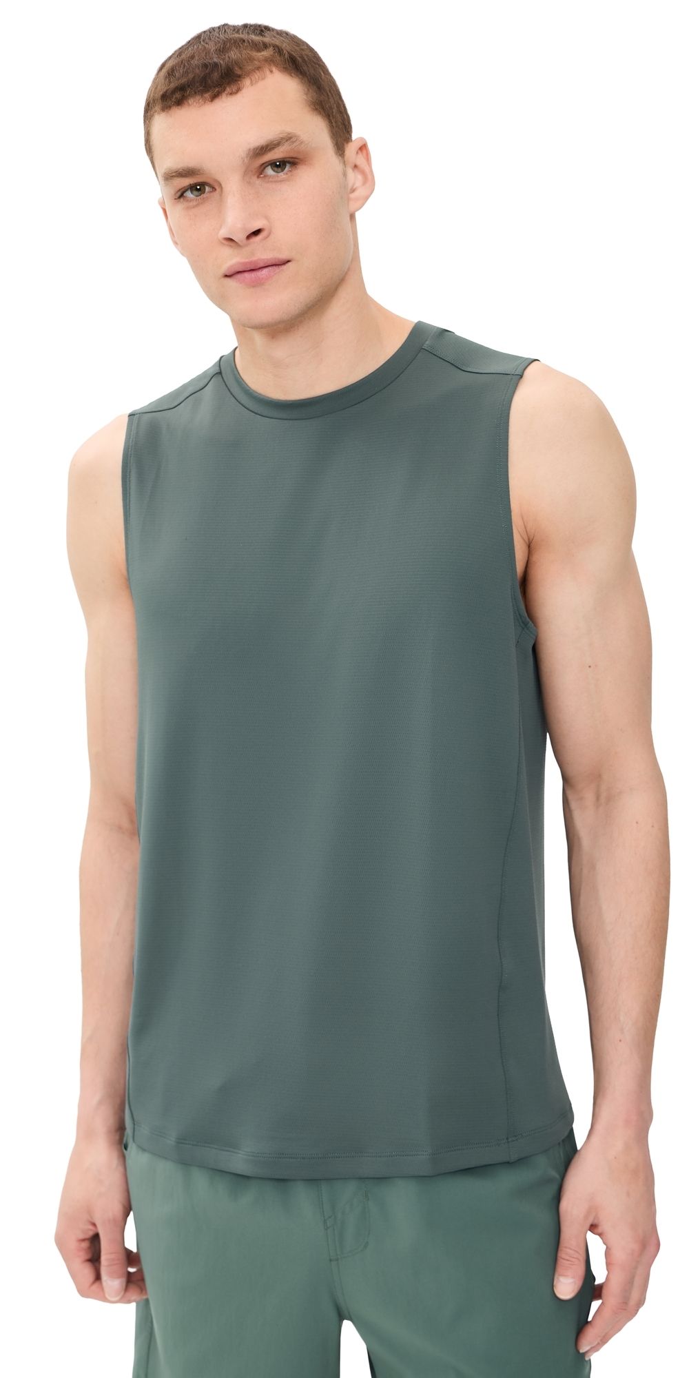 Beyond Yoga All In Active Tank Slate Green L