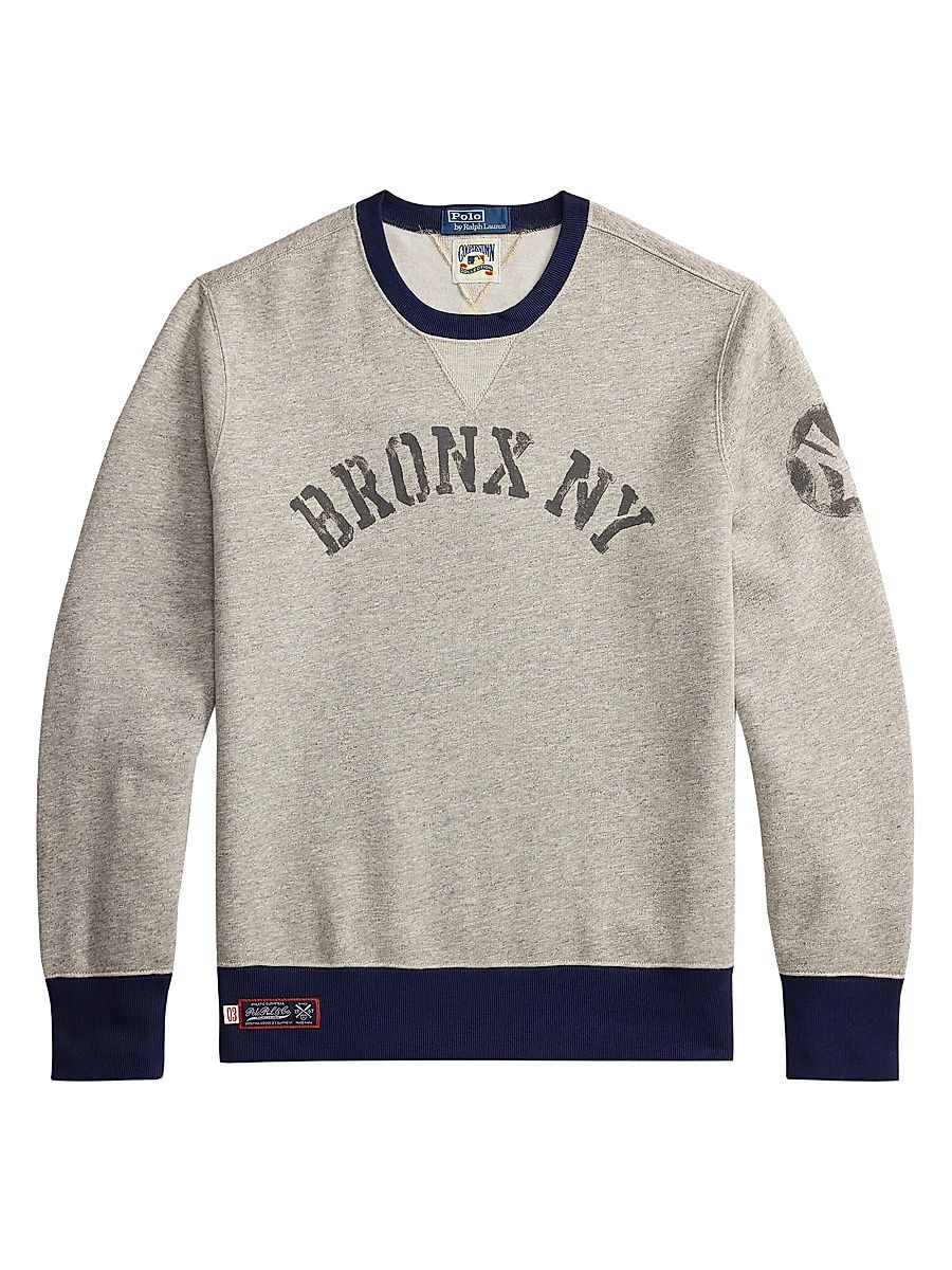 Men's New York Yankees Sweatshirt - Loft Heather Newport Navy - Size XXL