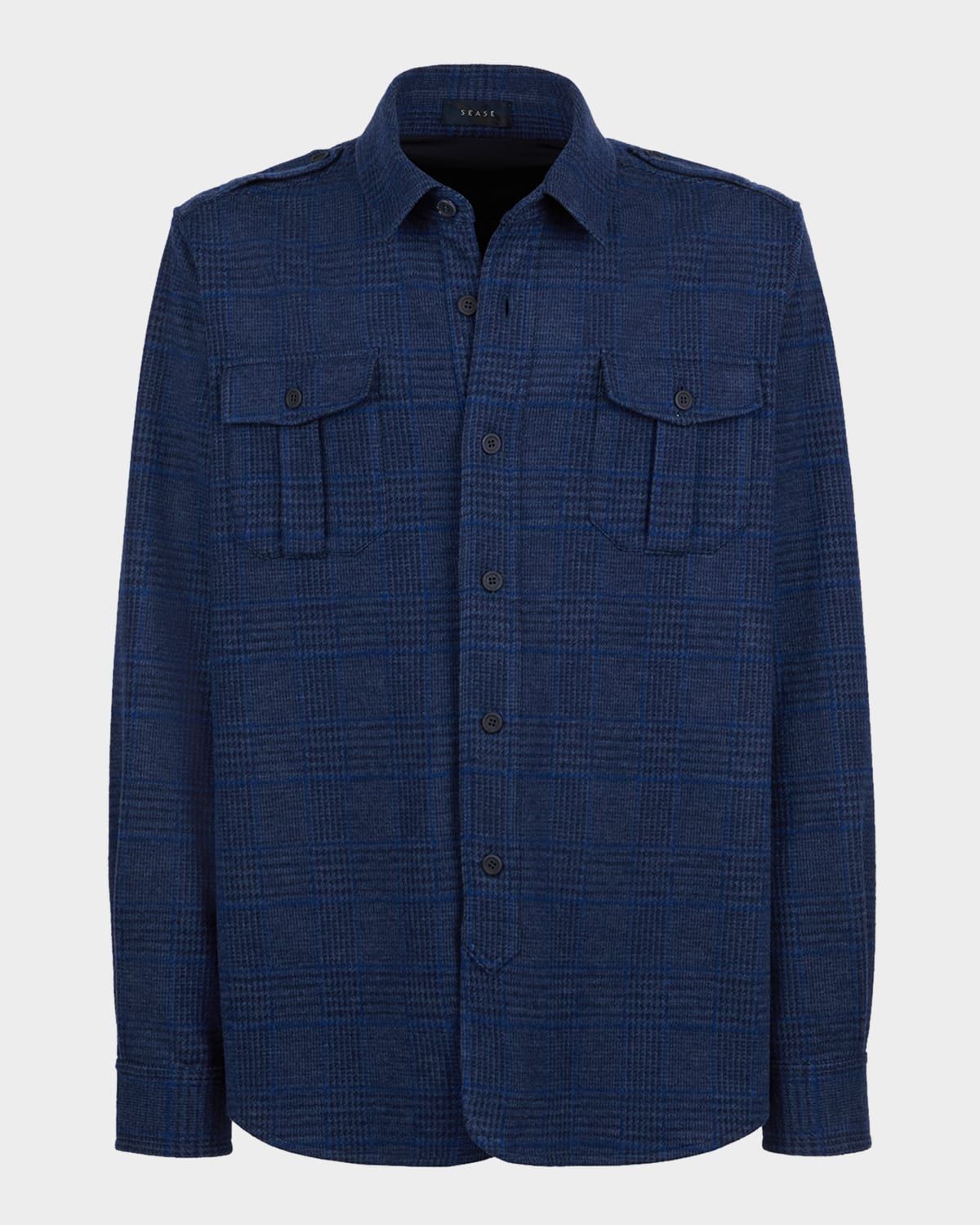 Men & apos;s Check Shirt Jacket