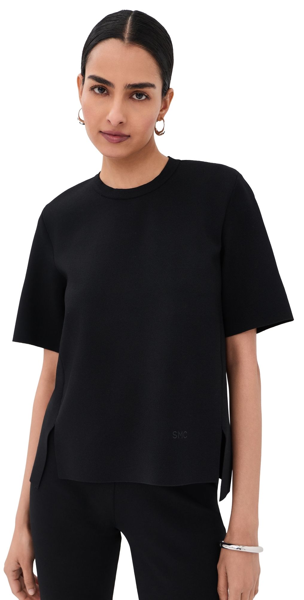 Stella McCartney Iconic Compact Knit Top Black L