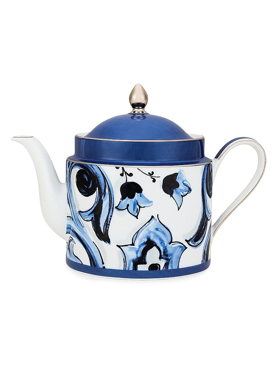 Blue Mediterraneo Teapot - Blue