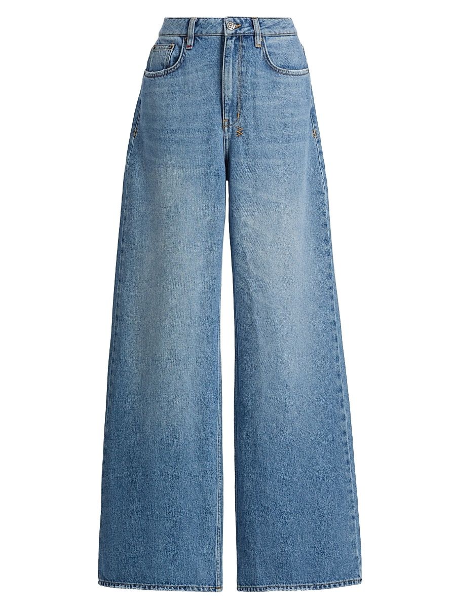 Women's Neo-Nostalgia Strider Horizon Wide-Leg Jeans - Denim - Size 28