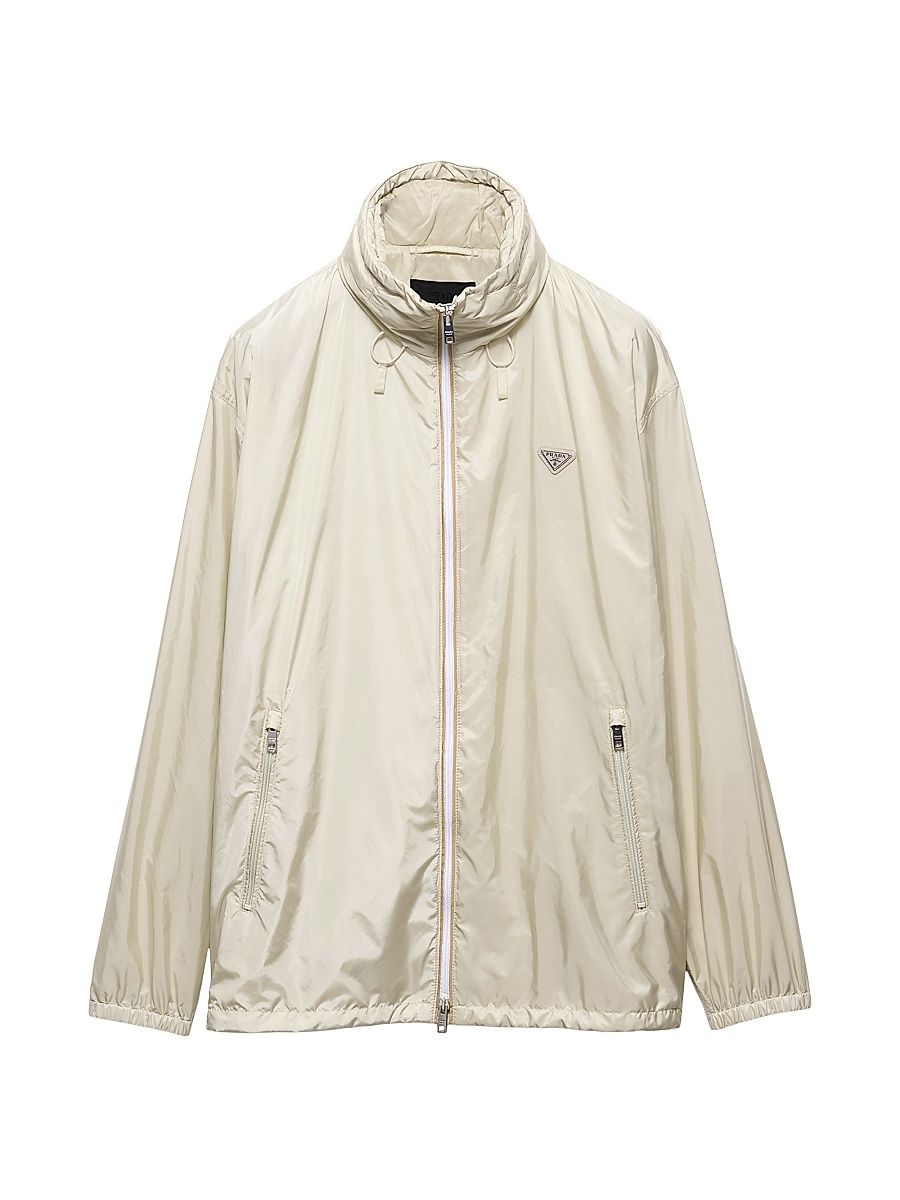 Men's Re-Nylon Jacket - Beige Khaki - Size Medium