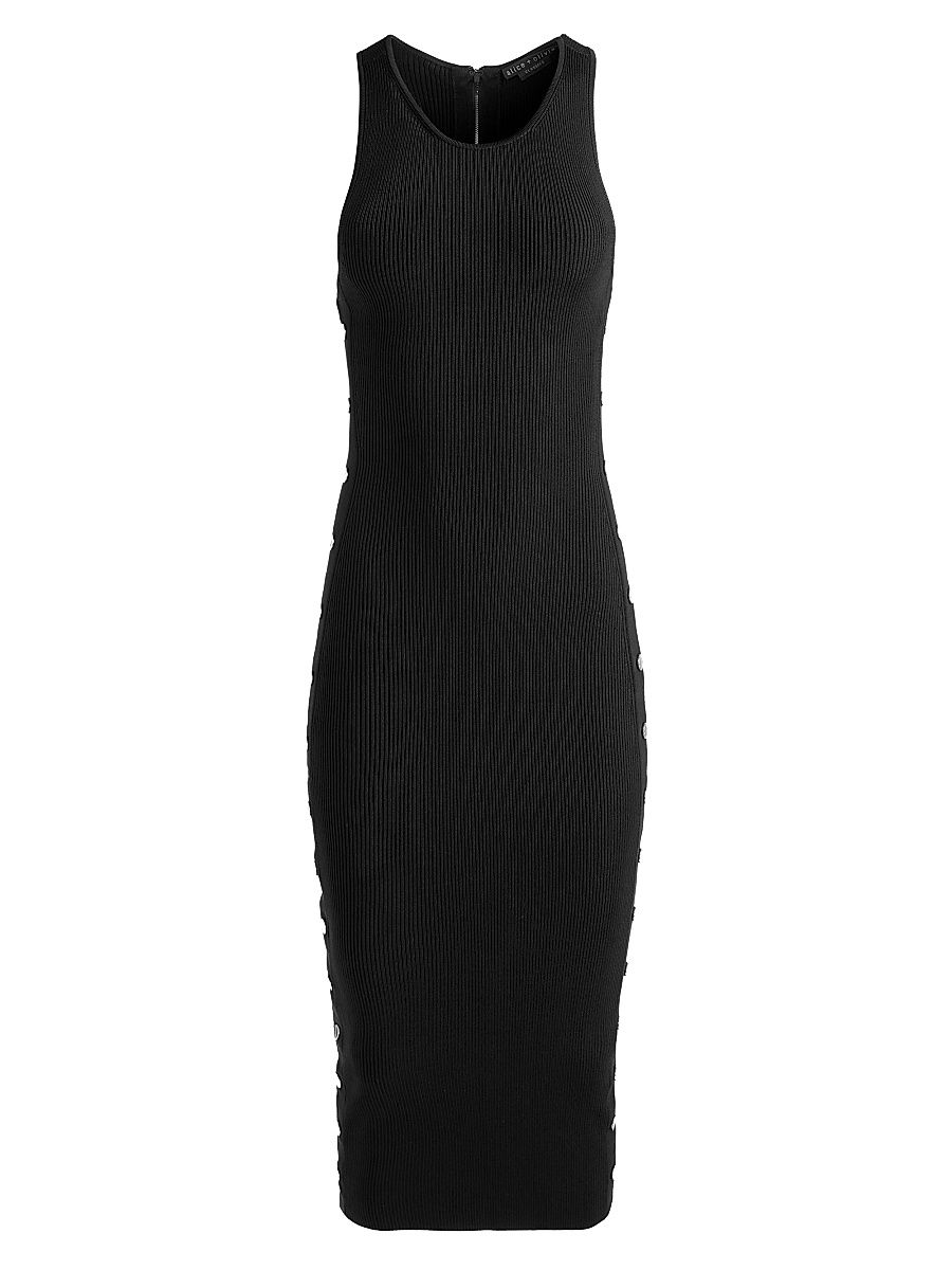Women's Lalita Racerback Tank Midi-Dress - Black - Size Large