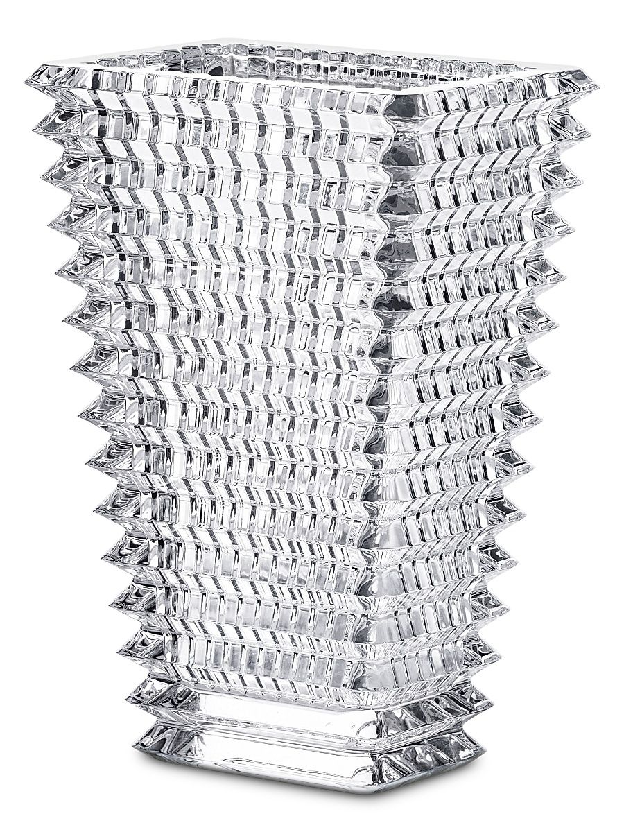 Eye Small Clear Rectangular Vase