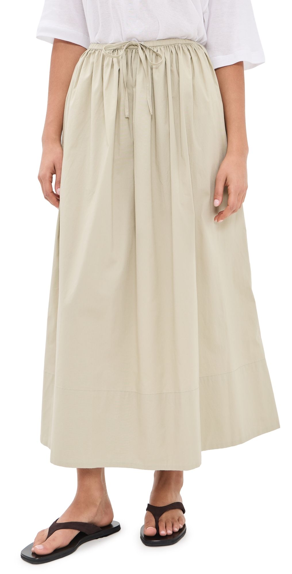 Pistola Noelle Poplin Maxi Skirt Mist XL