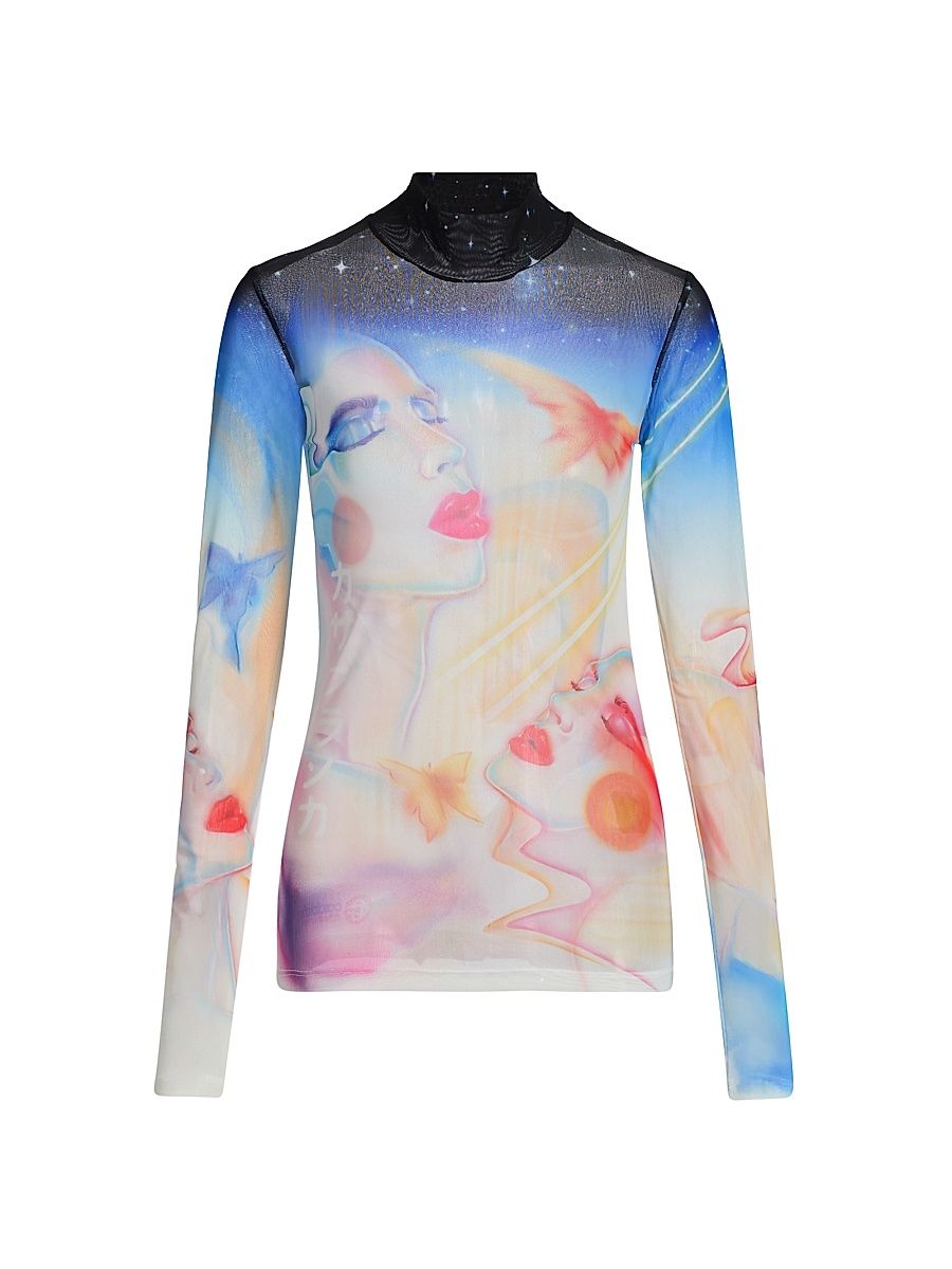 Women's Galactic Connection Mesh Top - Galactic Connection - Size Large