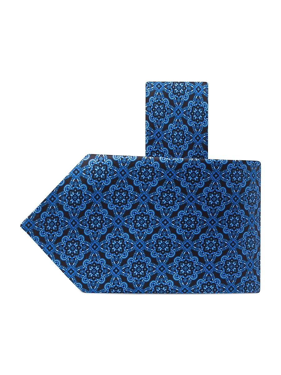 Men's Luxury Woven Silk Tie - Aqua