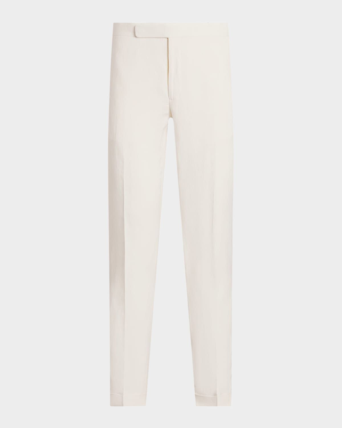 Men & apos;s Gregory Hand-Tailored Silk-Linen Trouser