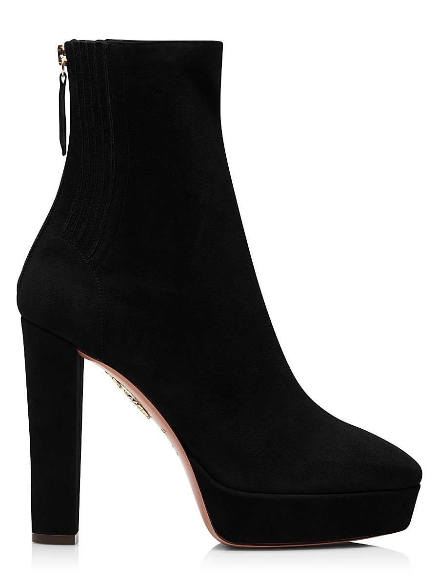 Women's Saint Honore Platform Booties - Black - Size 11