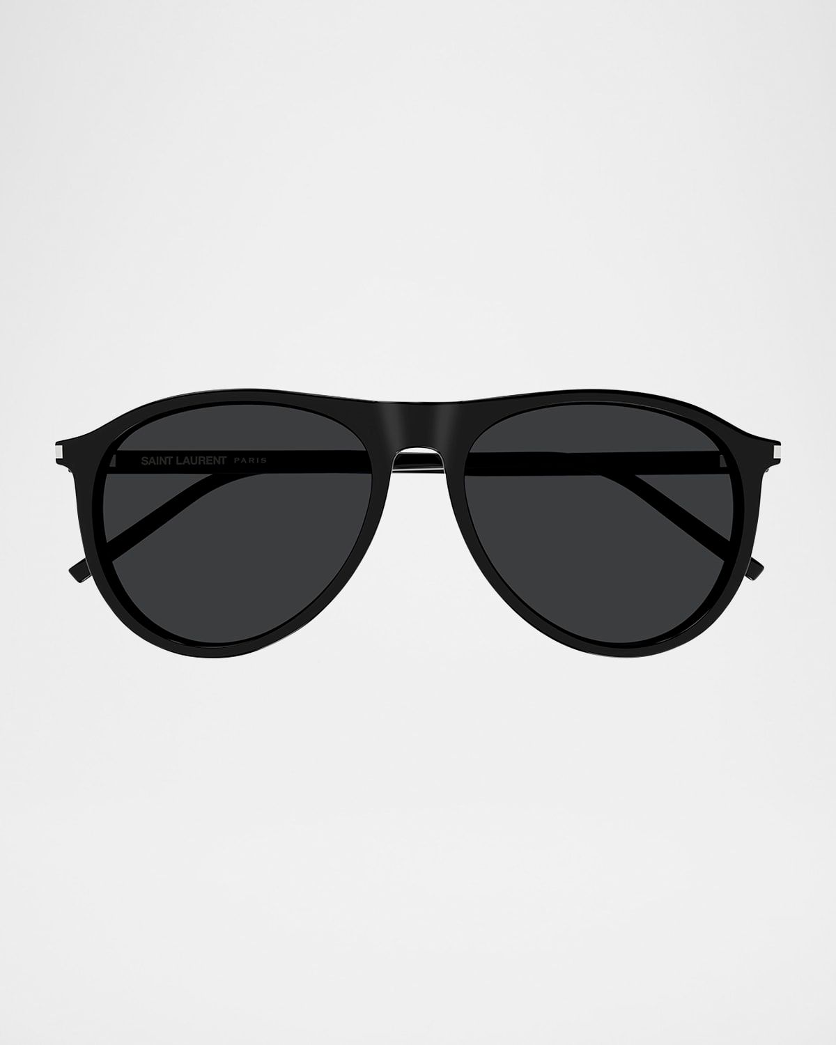 Men & apos;s Sl 667 Acetate Oval Sunglasses