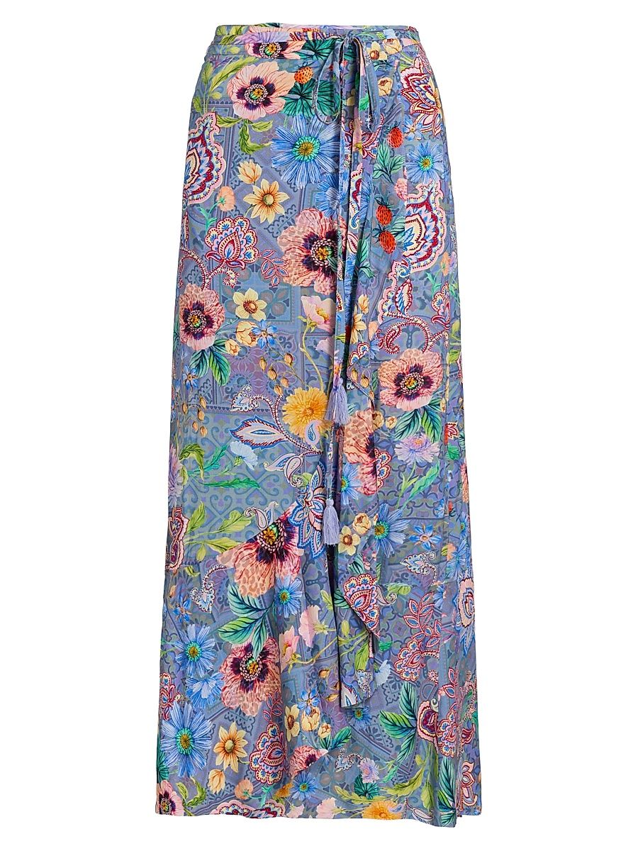 Women's Lilliana Print Side Tie Pareo - Lilliana - Size XL