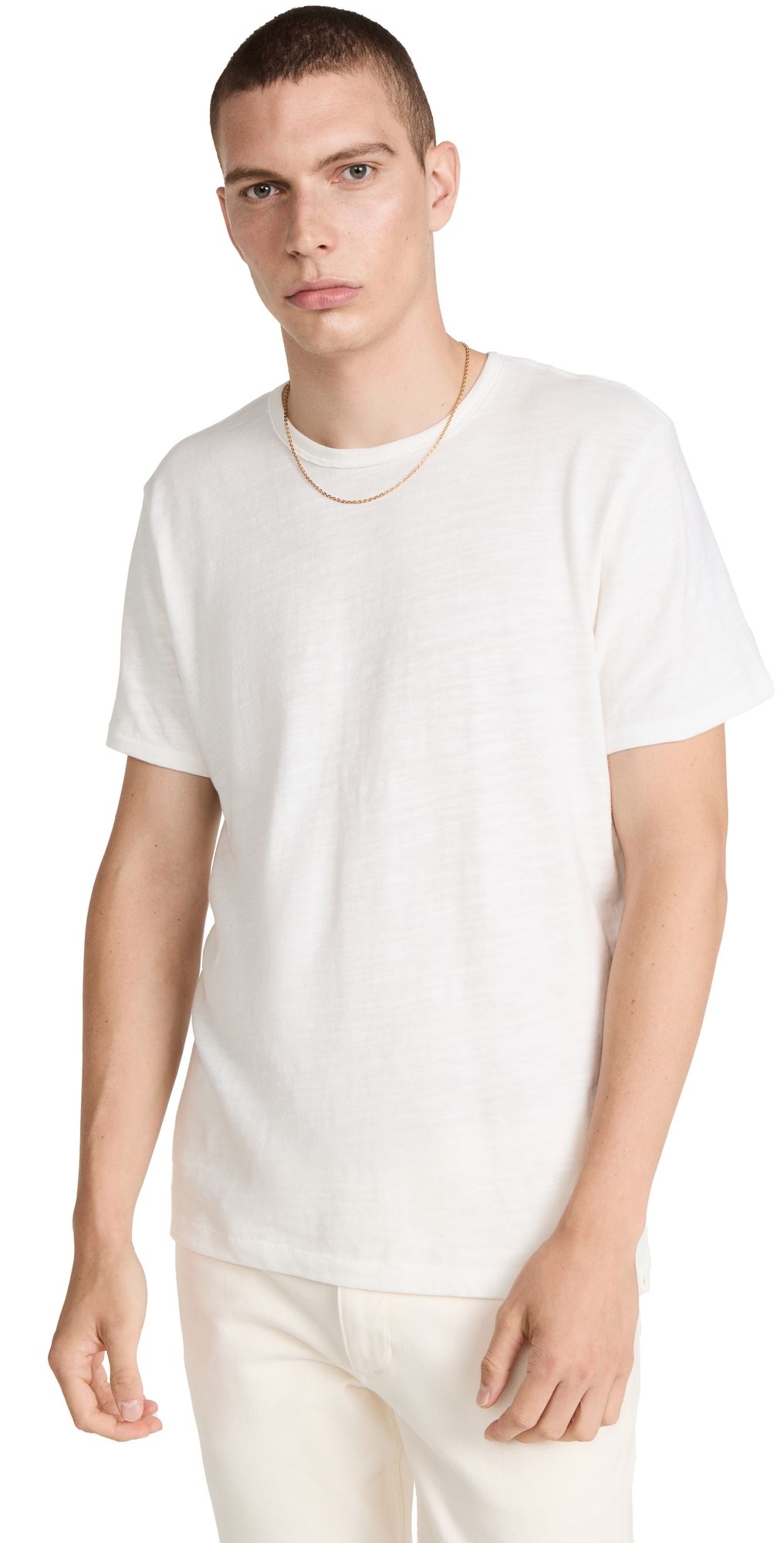 rag & bone Classic Flame Tee White XL