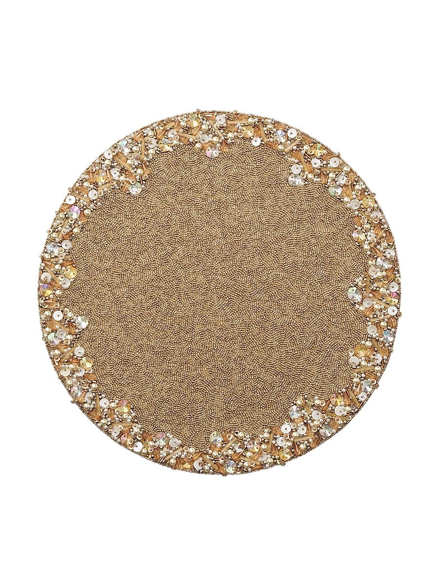 Supernova Beaded Placemat - Champagne