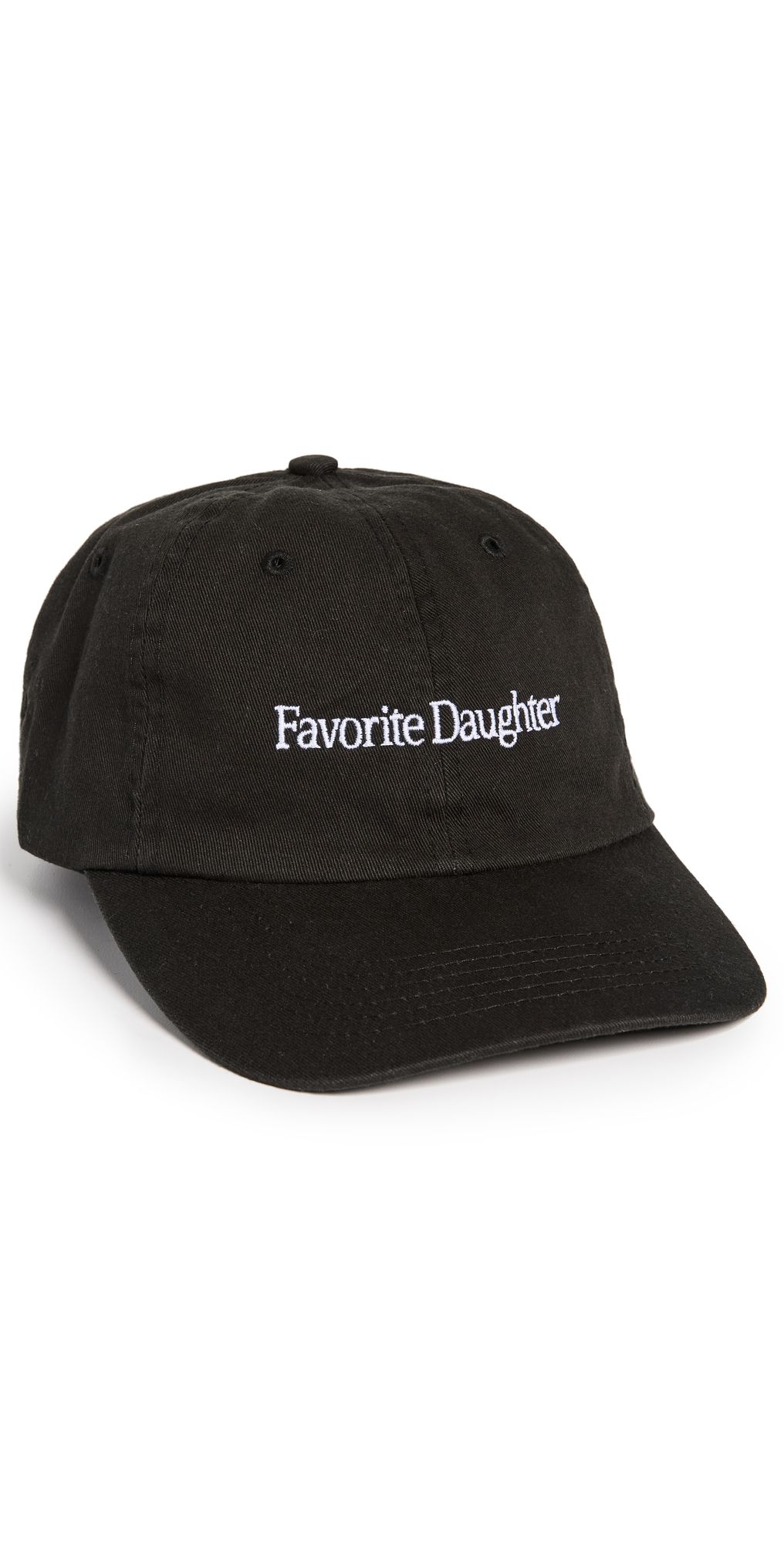 Favorite Daughter Classic Logo Baseball Cap Black One Size