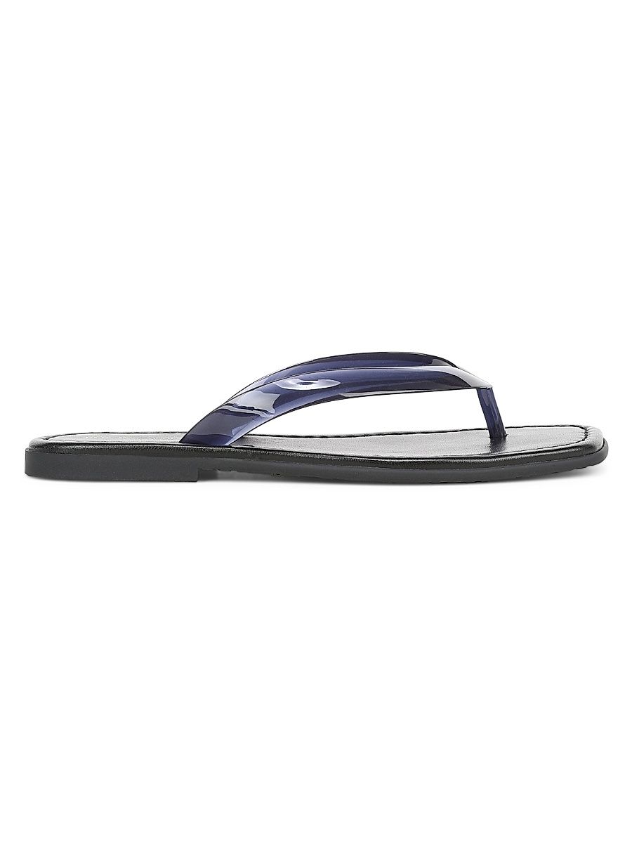 Women's Clea Jelly Flip-Flops - Navy - Size 12