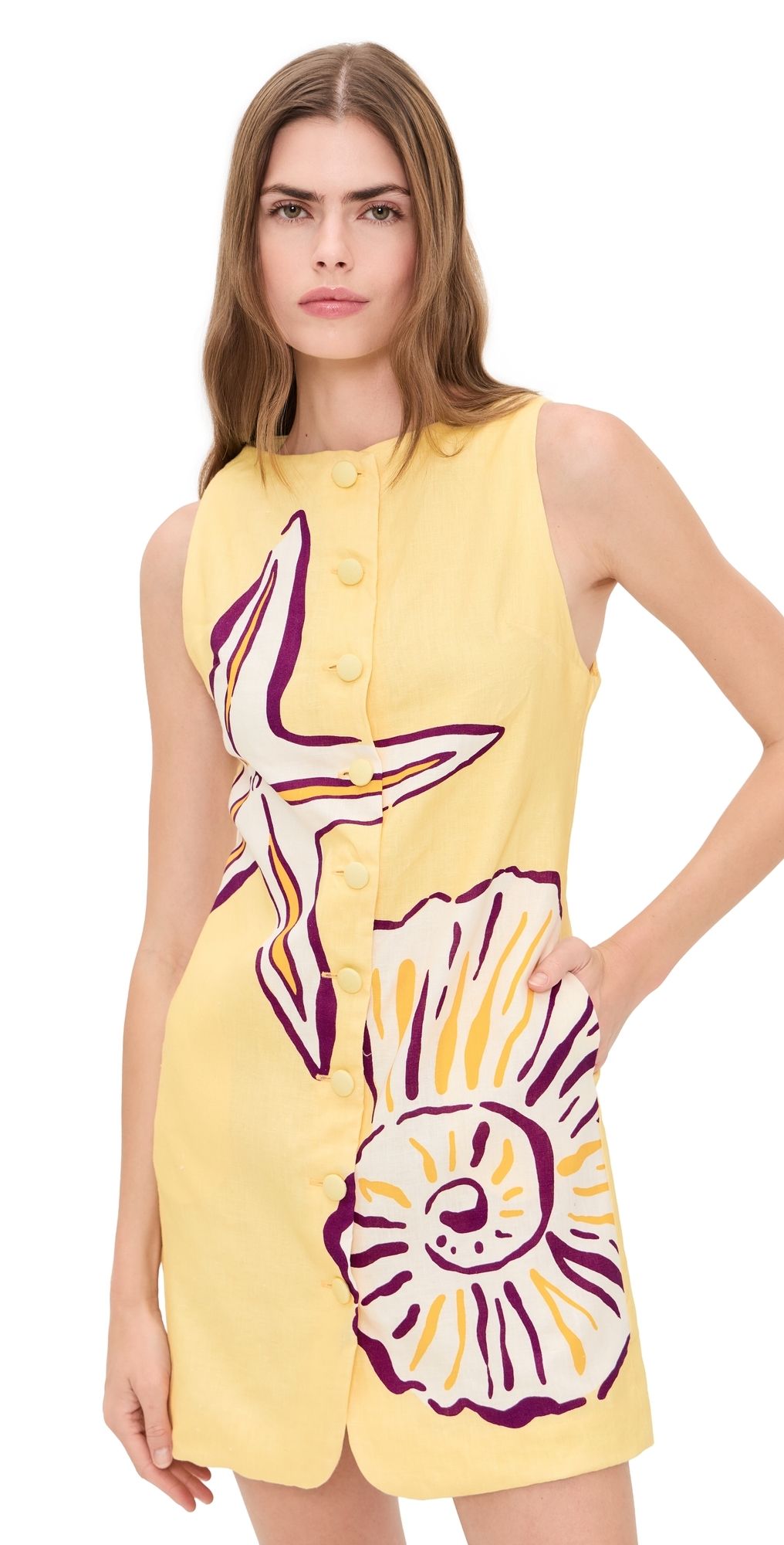 Cala de la Cruz Rhoda Dress Calicoama XS