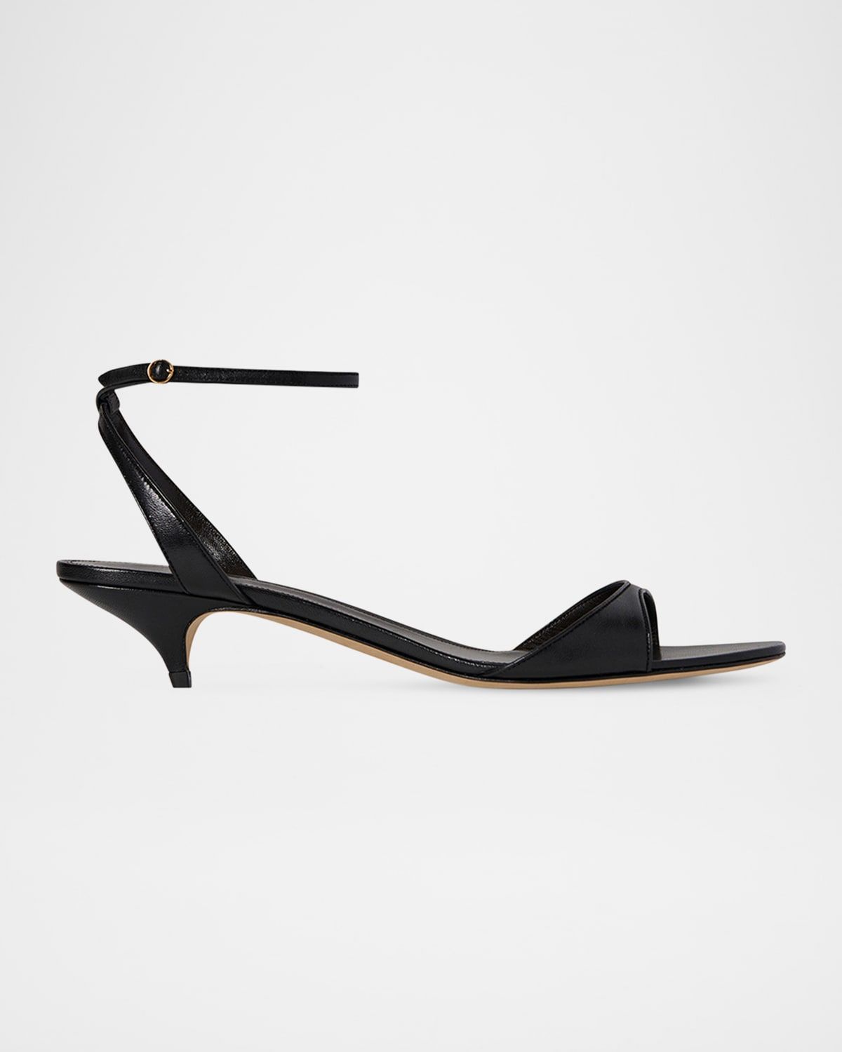 Vika Leather Ankle-Strap Sandals