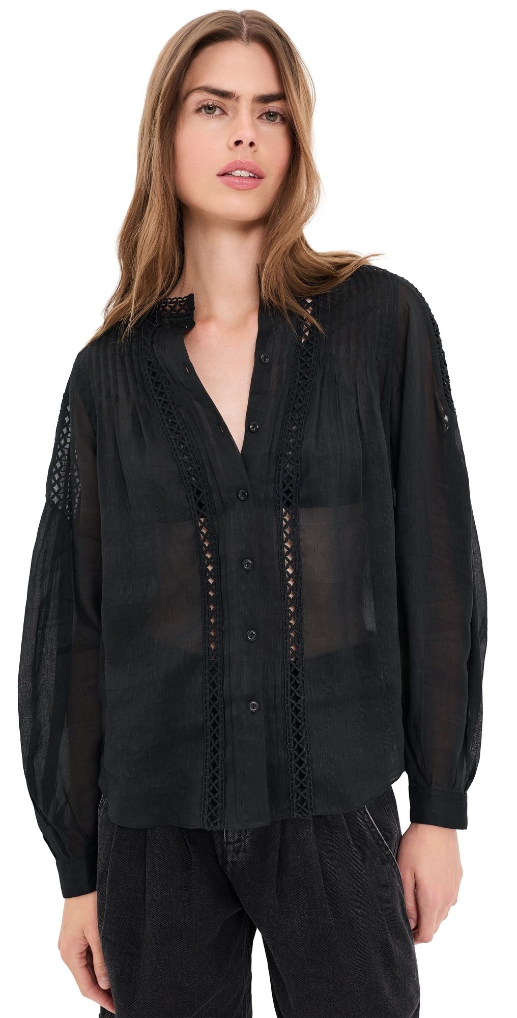 Isabel Marant Étoile Polda Top Black 42