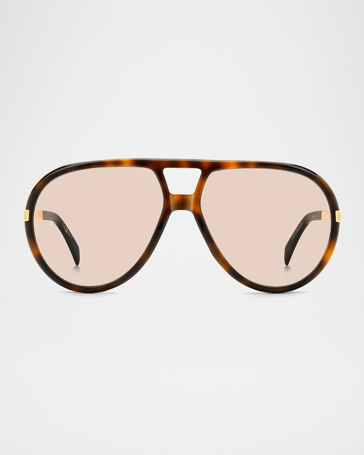 Men & apos;s DB 99/Voyager Acetate Pilot Sunglasses