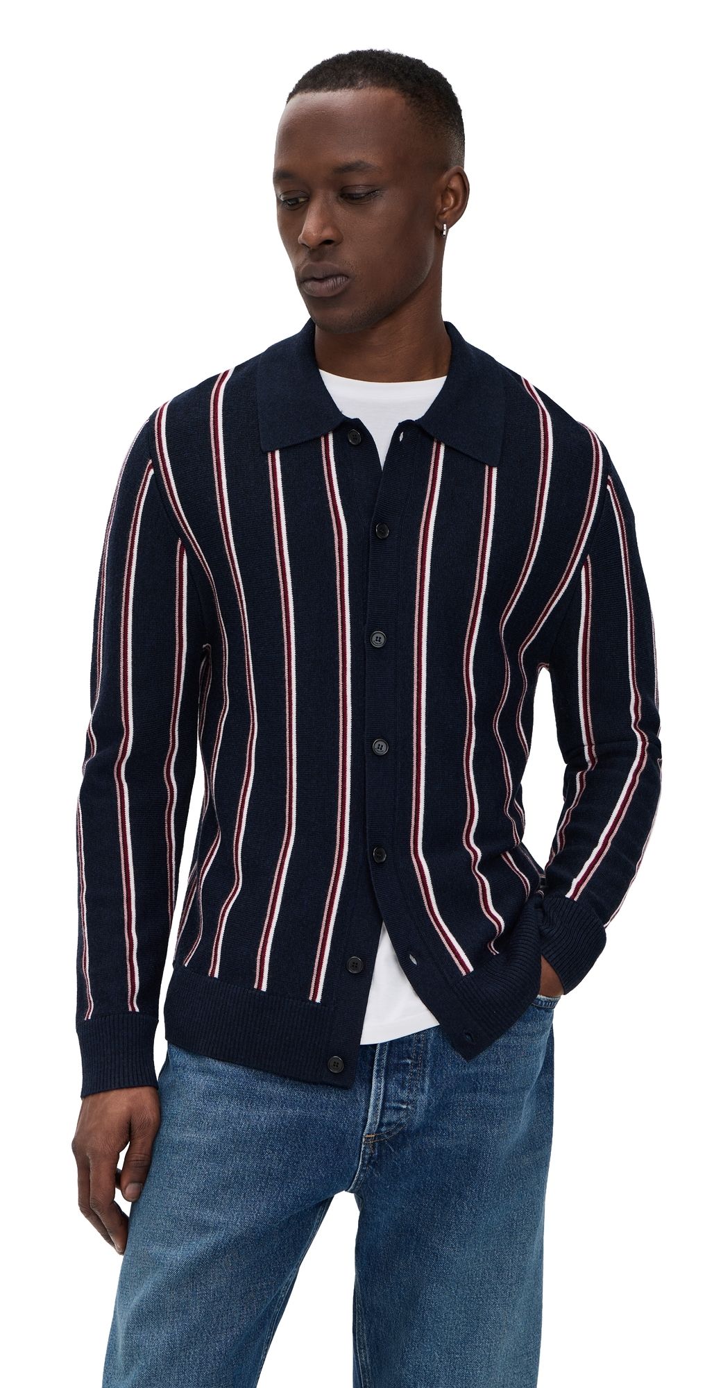 SIMKHAI Elio Cardigan Midnight Multi XL