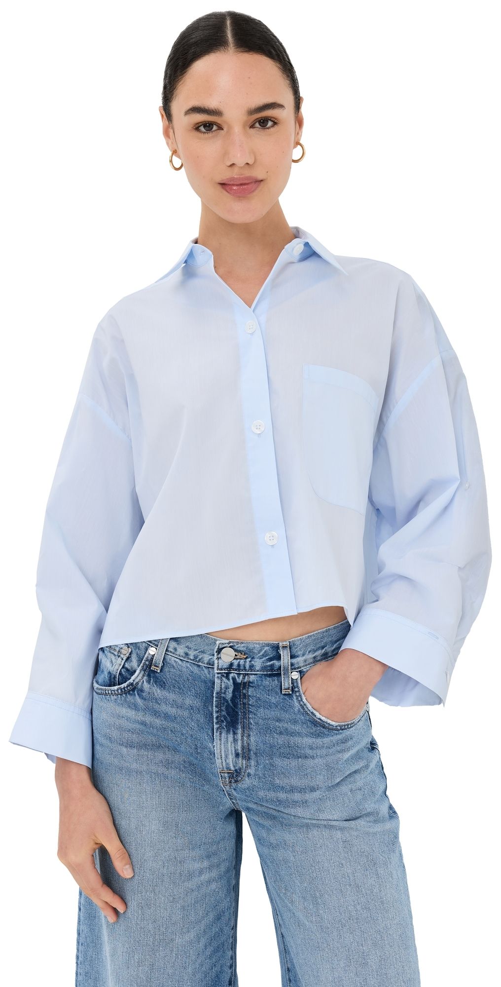 TWP Next Ex Shirt Baby Blue P