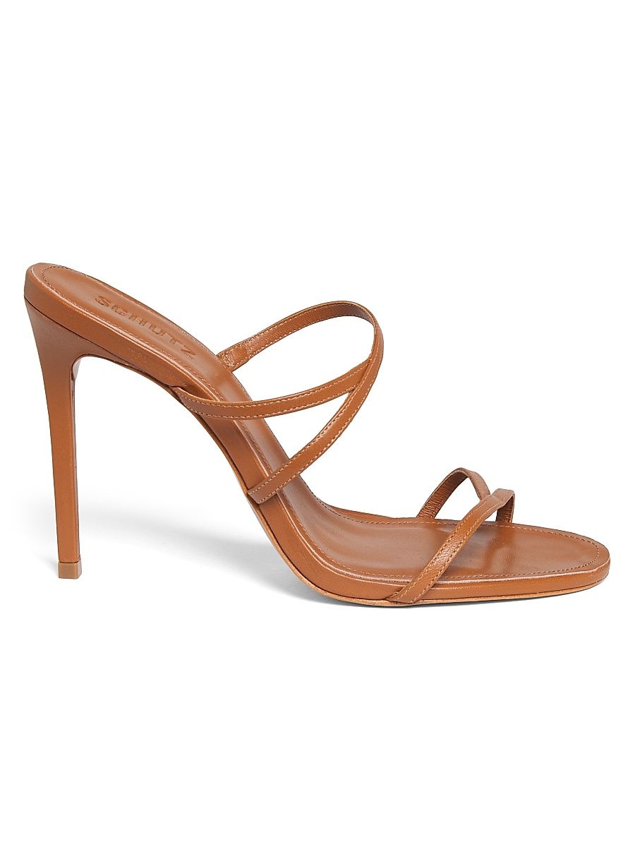 Women's Diana 100MM Stiletto Sandals - Cuoio - Size 11