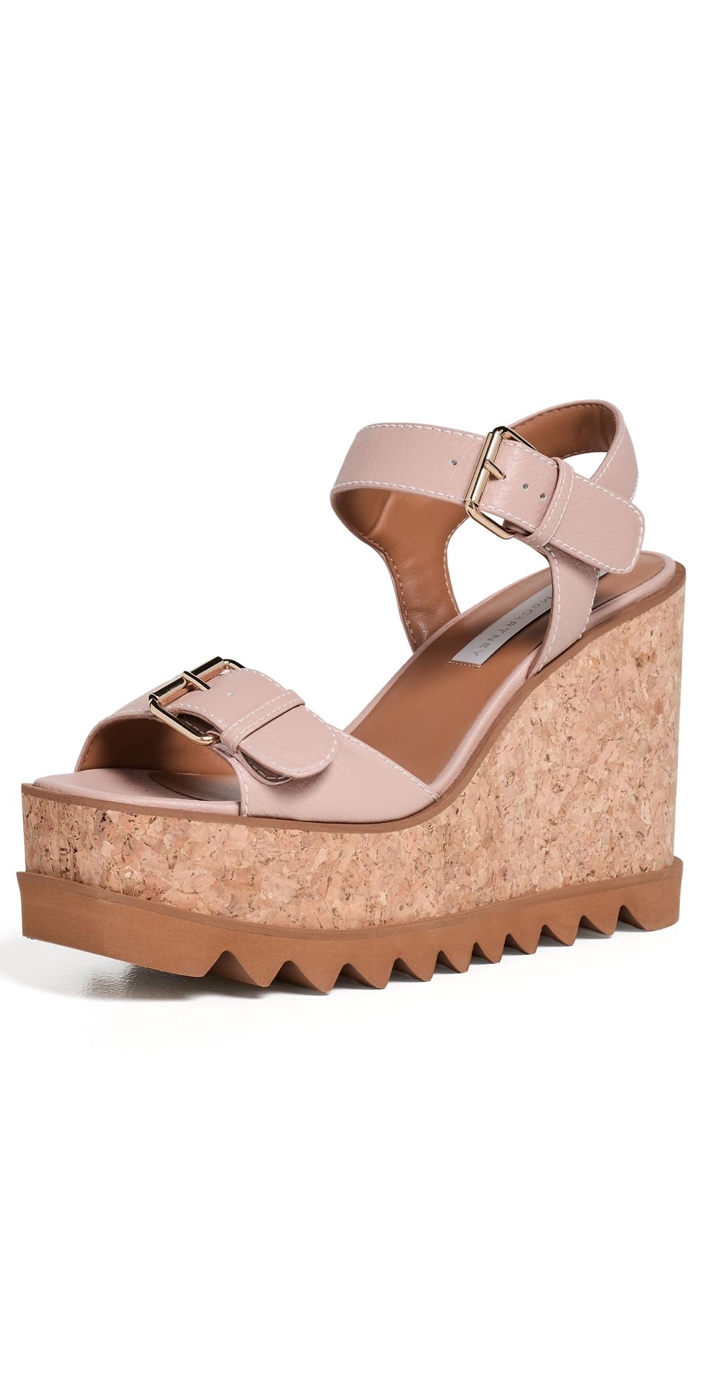 Stella McCartney Sneakelyse 120 Eco Grainy Alter Mat Sandals Blush 38
