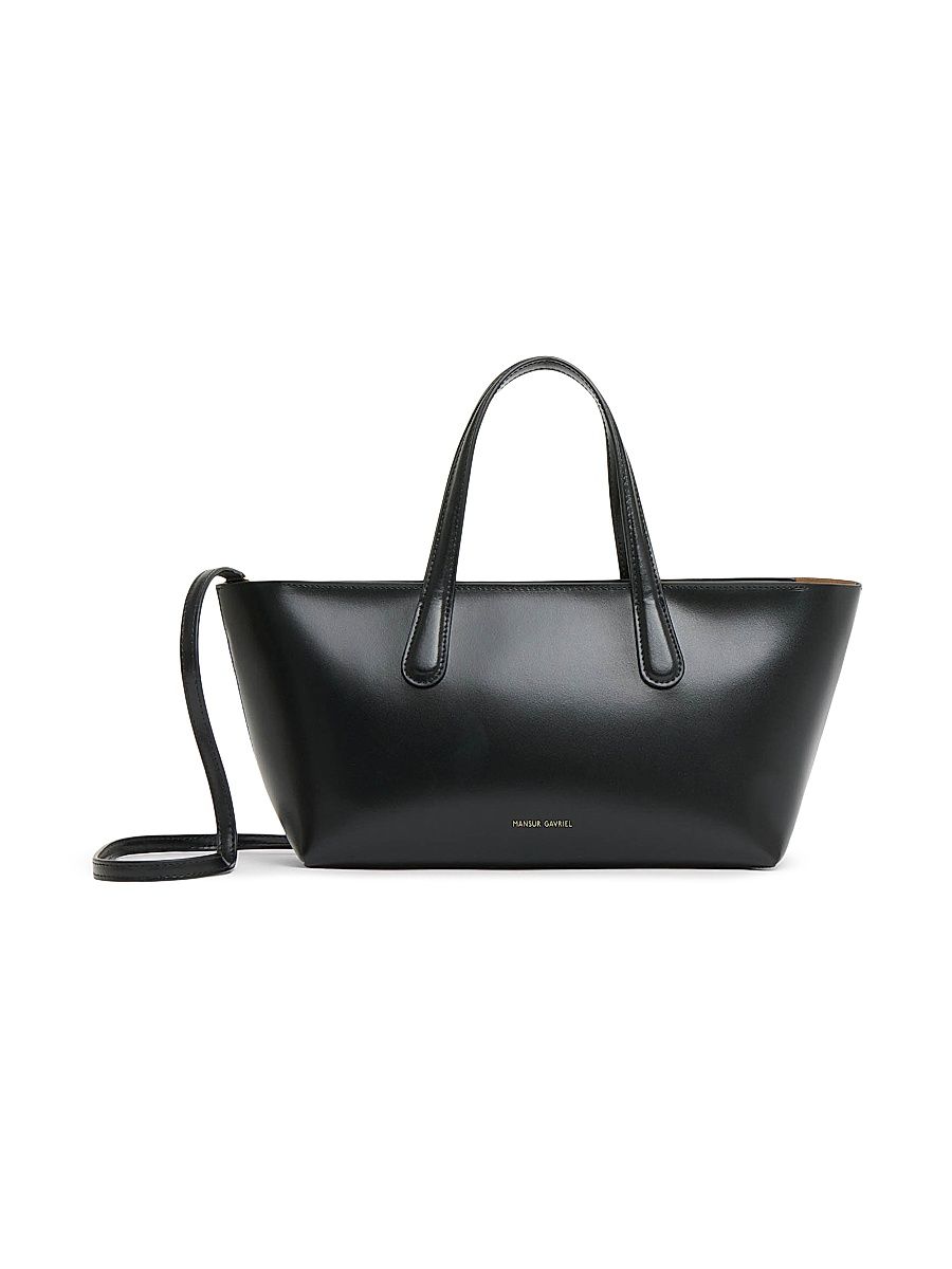 Women's Mini Everyday Leather Bag - Black Caramel